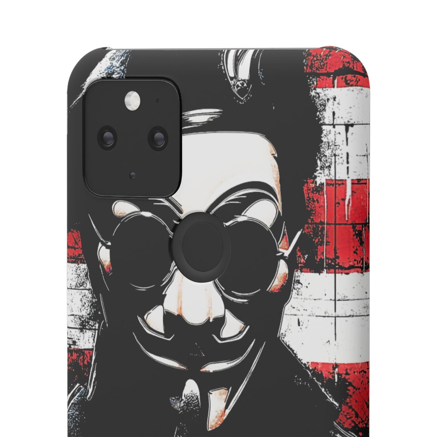 Anonimous & Guy Fawkes Art Snap Case and Protective Phone Cover For iPhone and Samsung