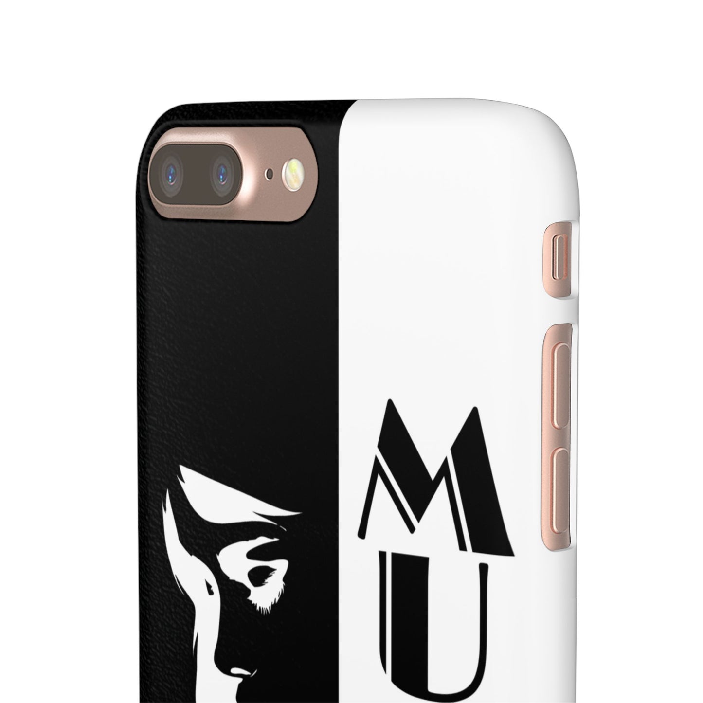 Black And White Bold Muse Snap Case Cover for iPhone and Samsung