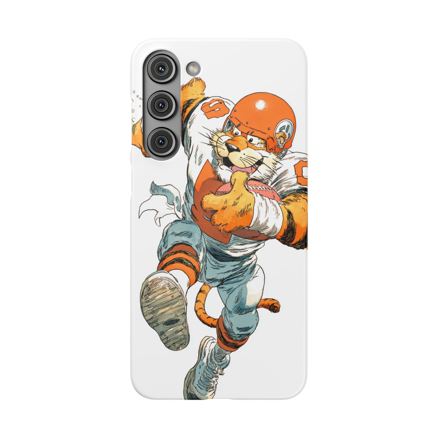 Cincinnati Bengals Snap Cases, Football Fans Phone Case, Tiger Cartoon Art Design, Football Lover Gift, Protective Phone Cover