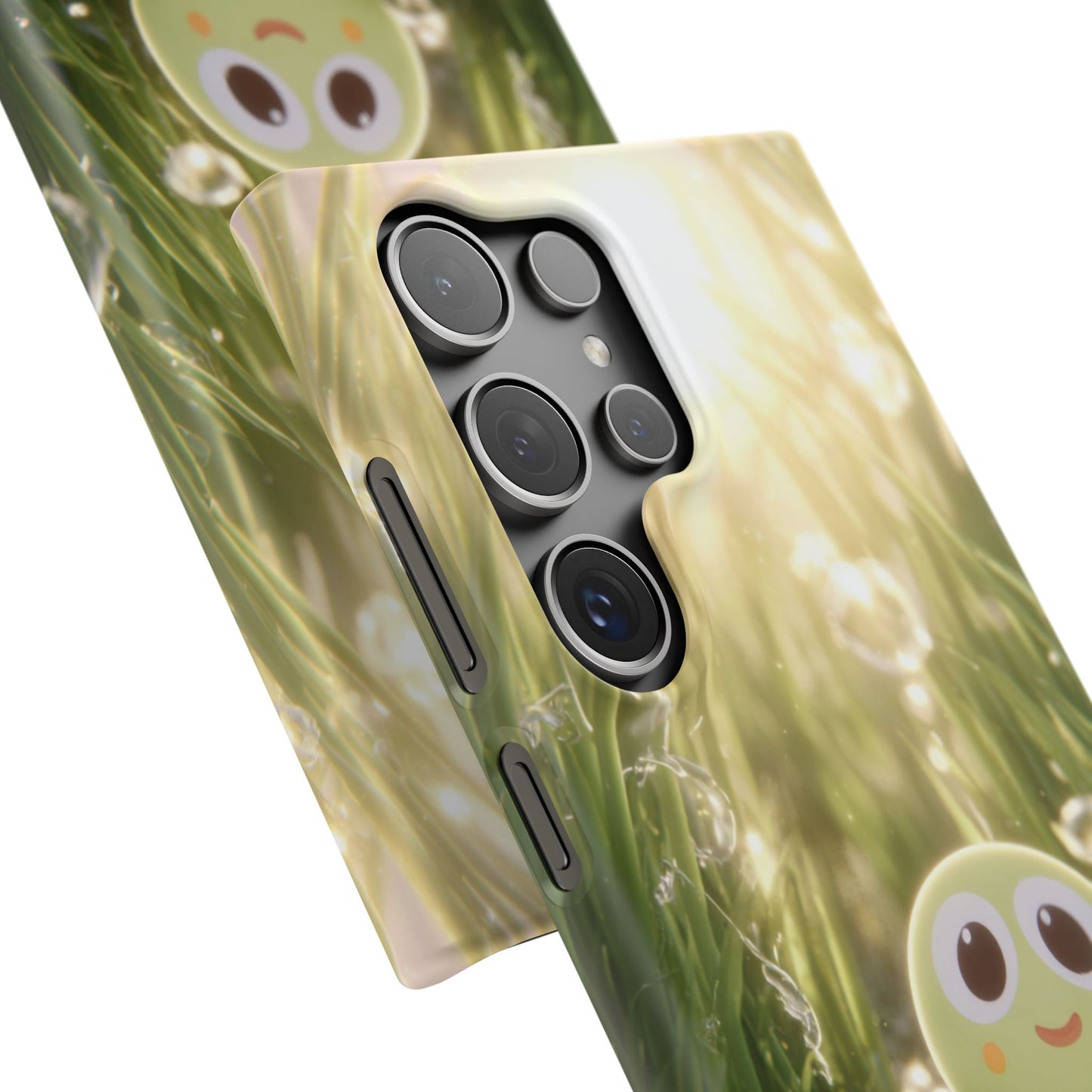 Cute Nature-Inspired Snap Case, Cartoon Phone Cover, Eco-Friendly Gift, Fun Accessory, Personalized Phone Case, Nature Lover's Gift