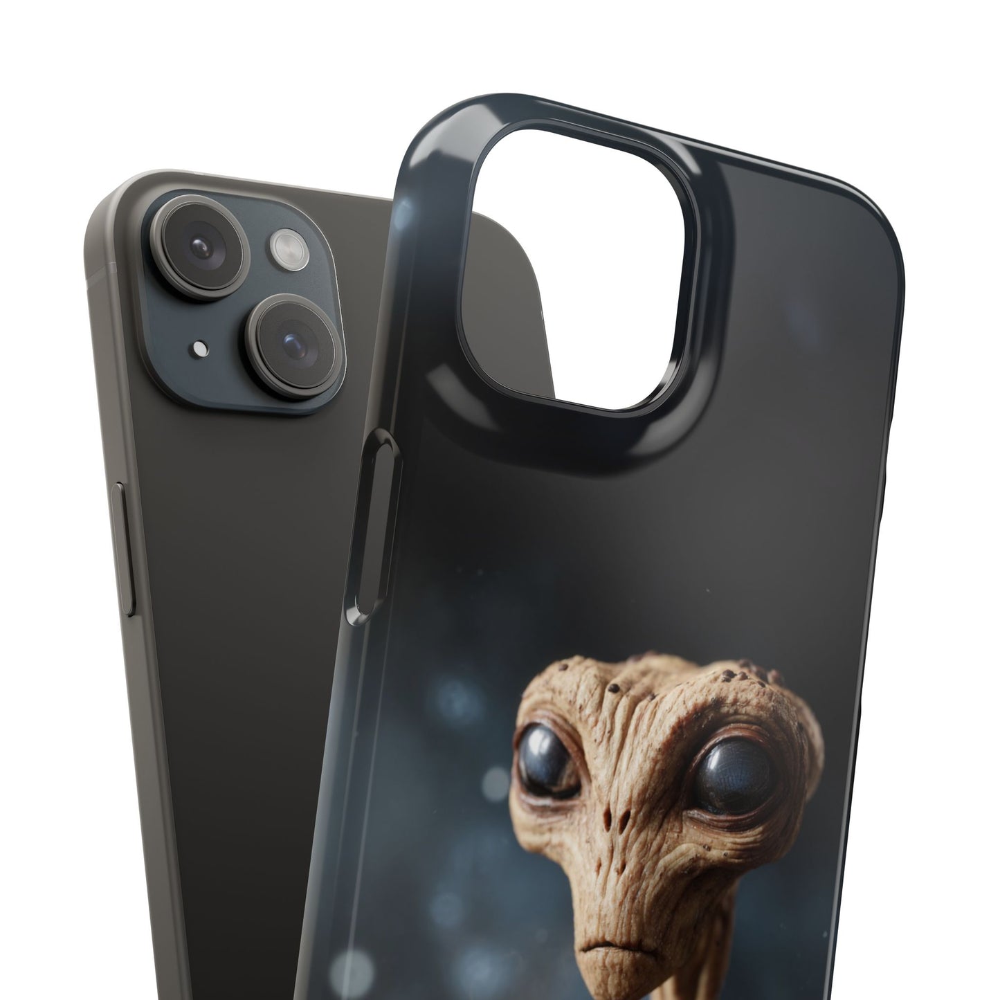 Alien Coffee Snap Case, Unique Phone Cover, Pop Culture Accessory, Gift for Sci-Fi Lovers, Customizable Phone Case