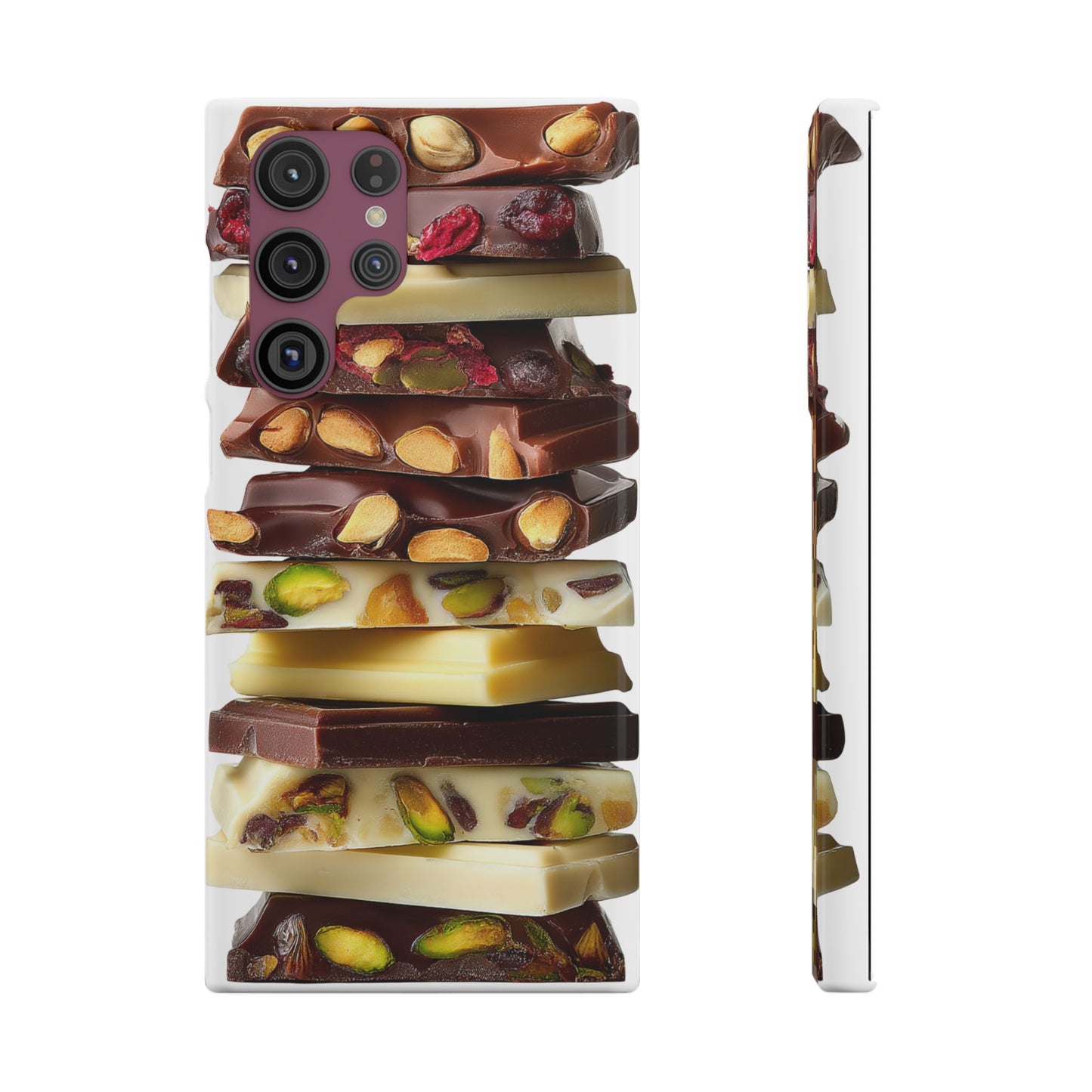 Chocolate Bar Phone Case Sweet Treat Accessory iPhone and Samsung Protective Cover