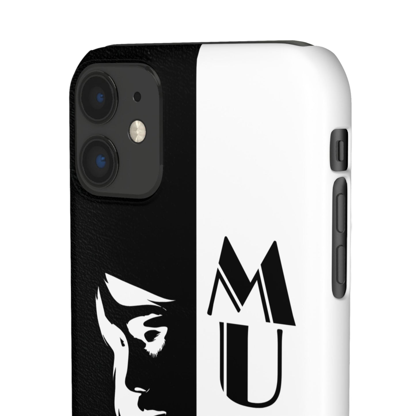 Black And White Bold Muse Snap Case Cover for iPhone and Samsung