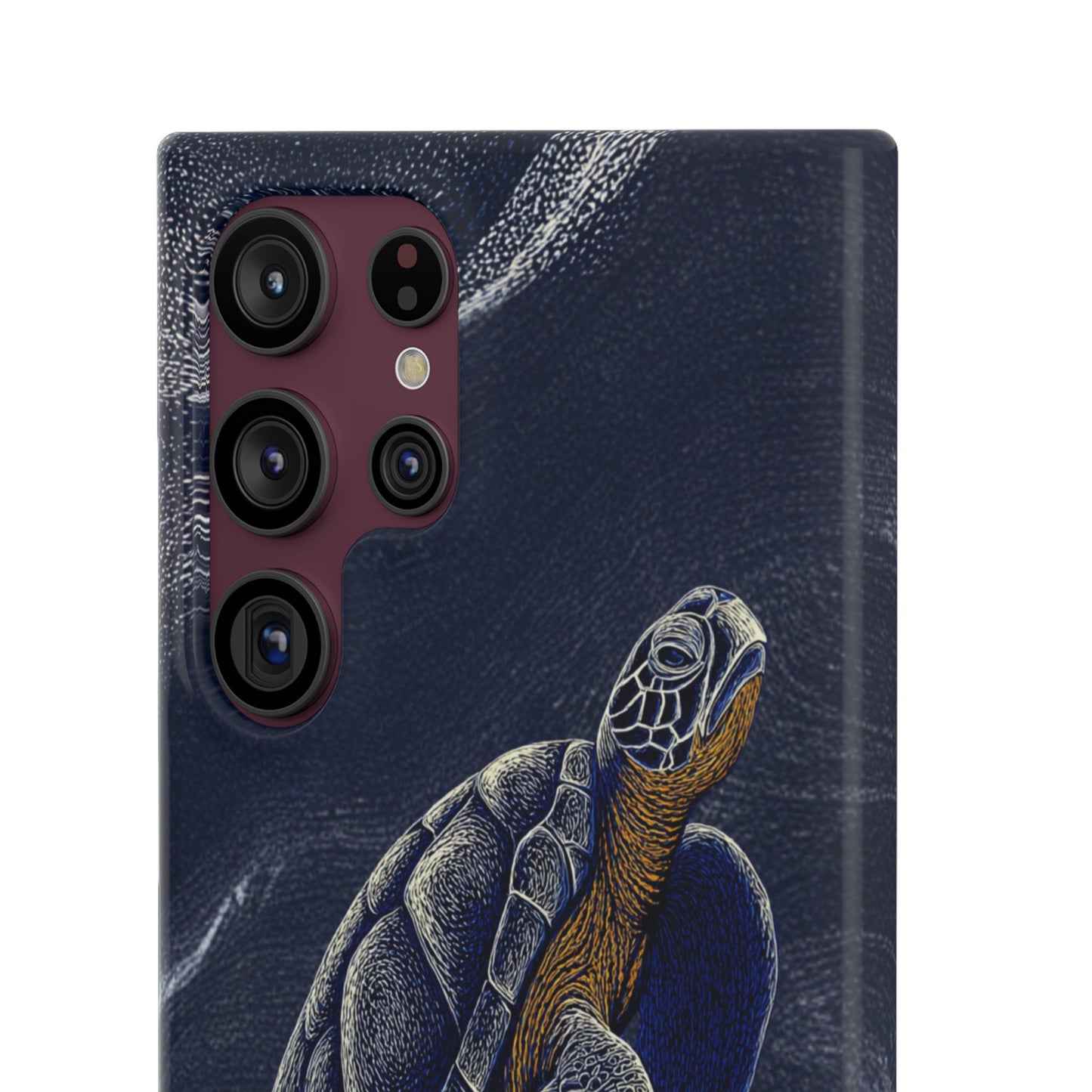 Marine Turtle Snap Case for Nature Lovers Phone Covers For Iphones and Samsungs Customization
