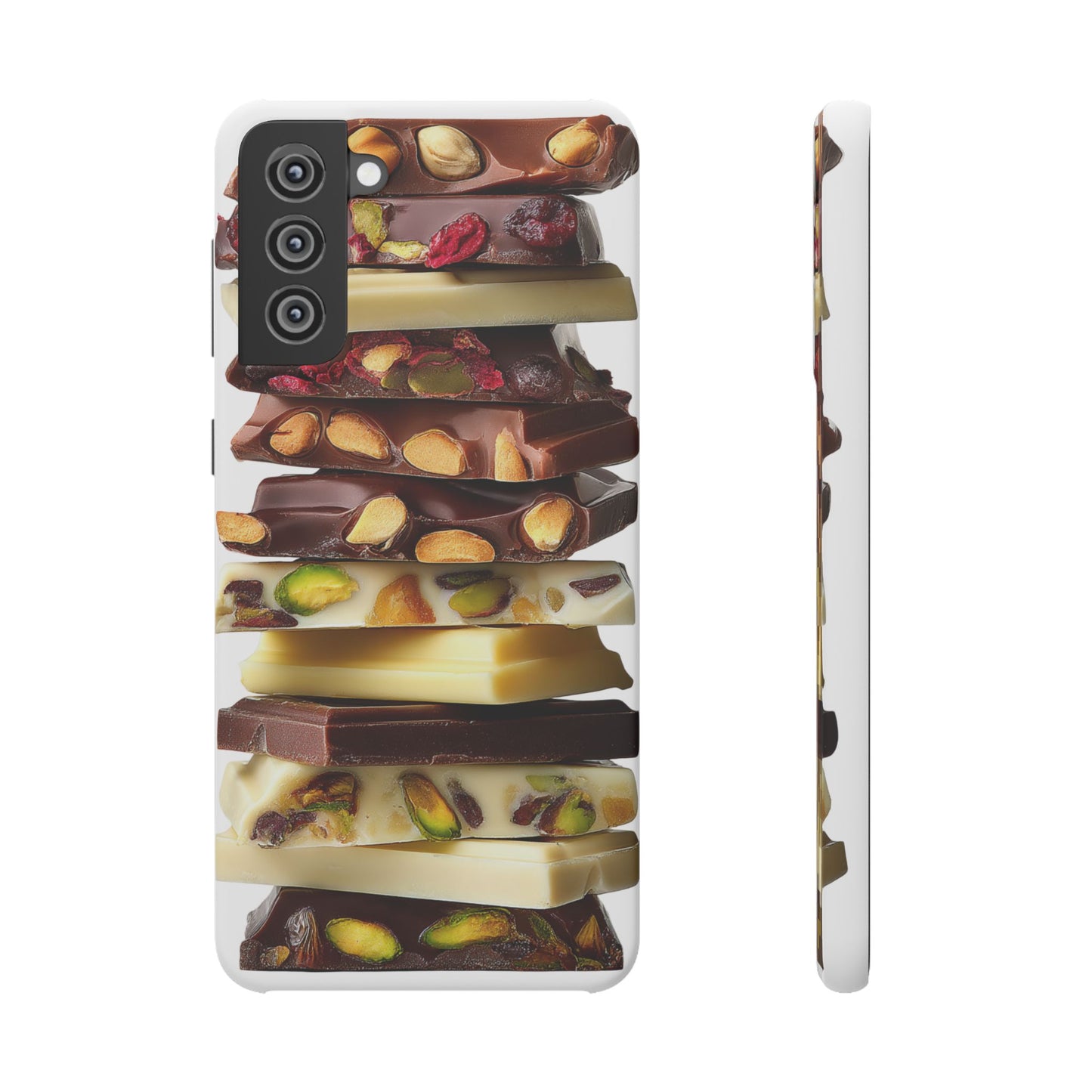 Chocolate Bar Phone Case Sweet Treat Accessory iPhone and Samsung Protective Cover