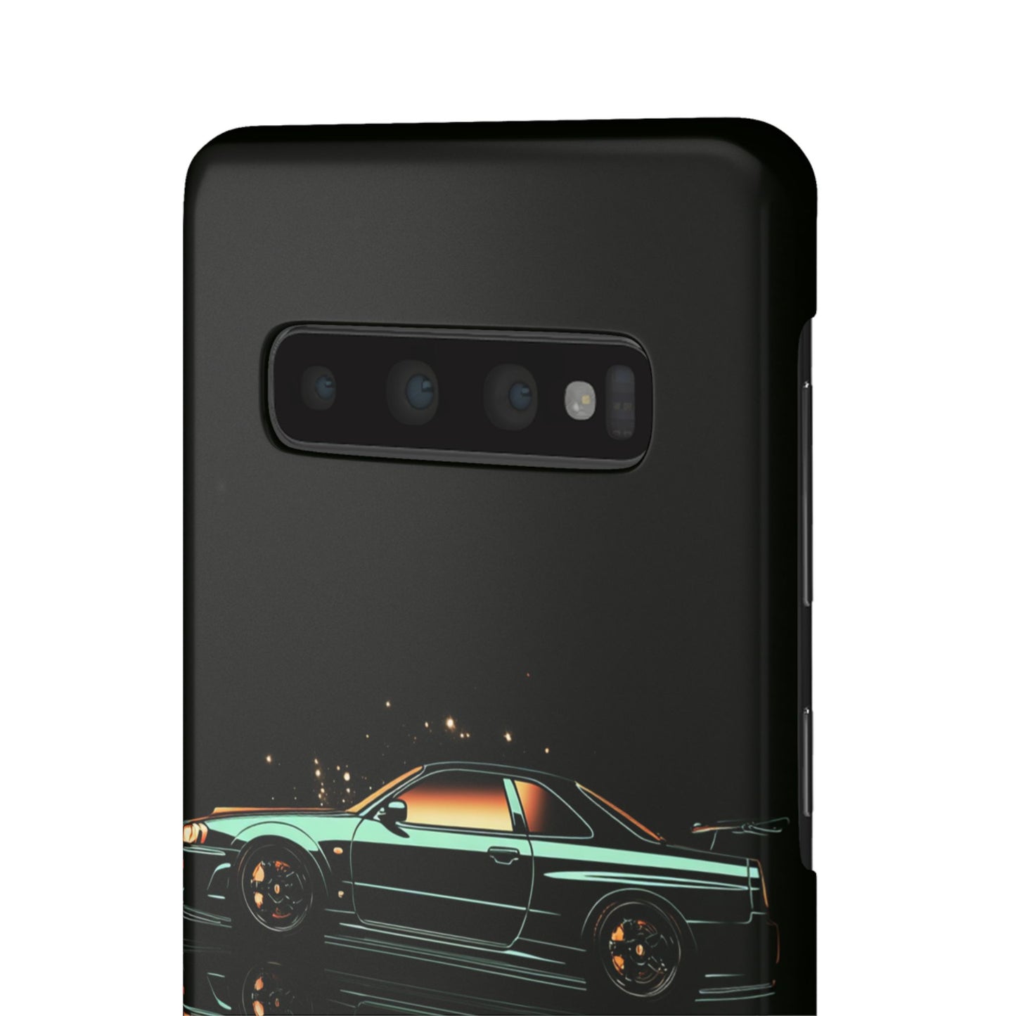 Green Skyleine R34 GTR Art Snap Case and Protective Phone Cover For iPhone and Samsung