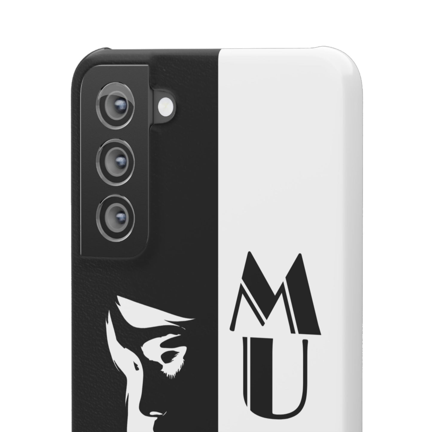 Black And White Bold Muse Snap Case Cover for iPhone and Samsung