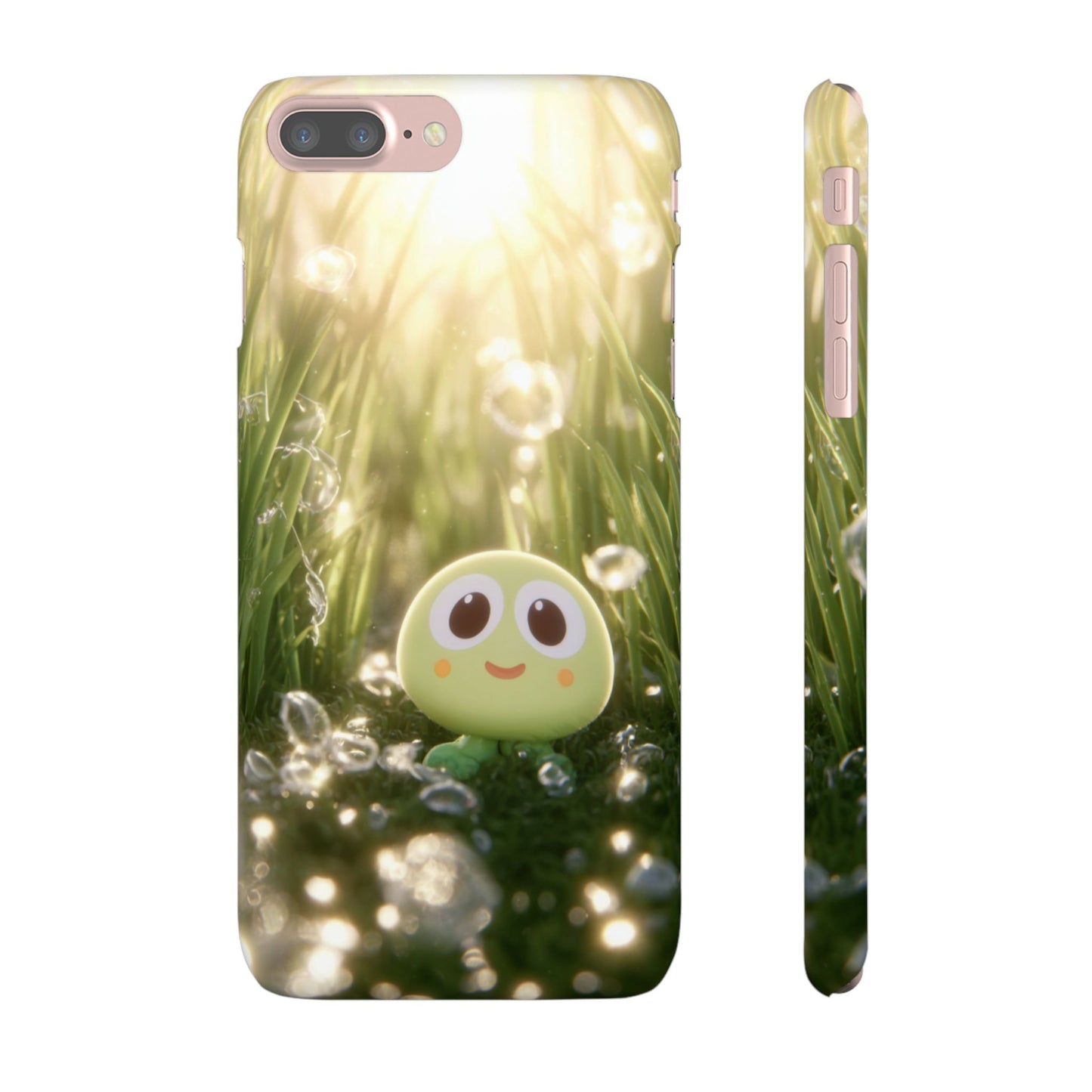 Cute Nature-Inspired Snap Case, Cartoon Phone Cover, Eco-Friendly Gift, Fun Accessory, Personalized Phone Case, Nature Lover's Gift
