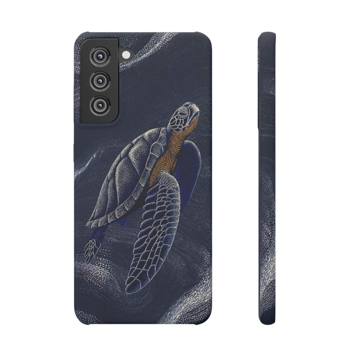 Marine Turtle Snap Case for Nature Lovers Phone Covers For Iphones and Samsungs Customization and Free Shipping Avvialable