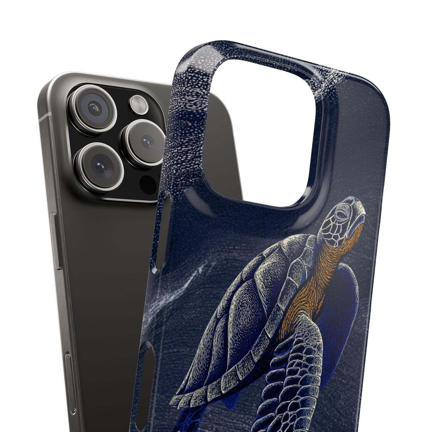 Marine Turtle Snap Case for Nature Lovers Phone Covers For Iphones and Samsungs Customization