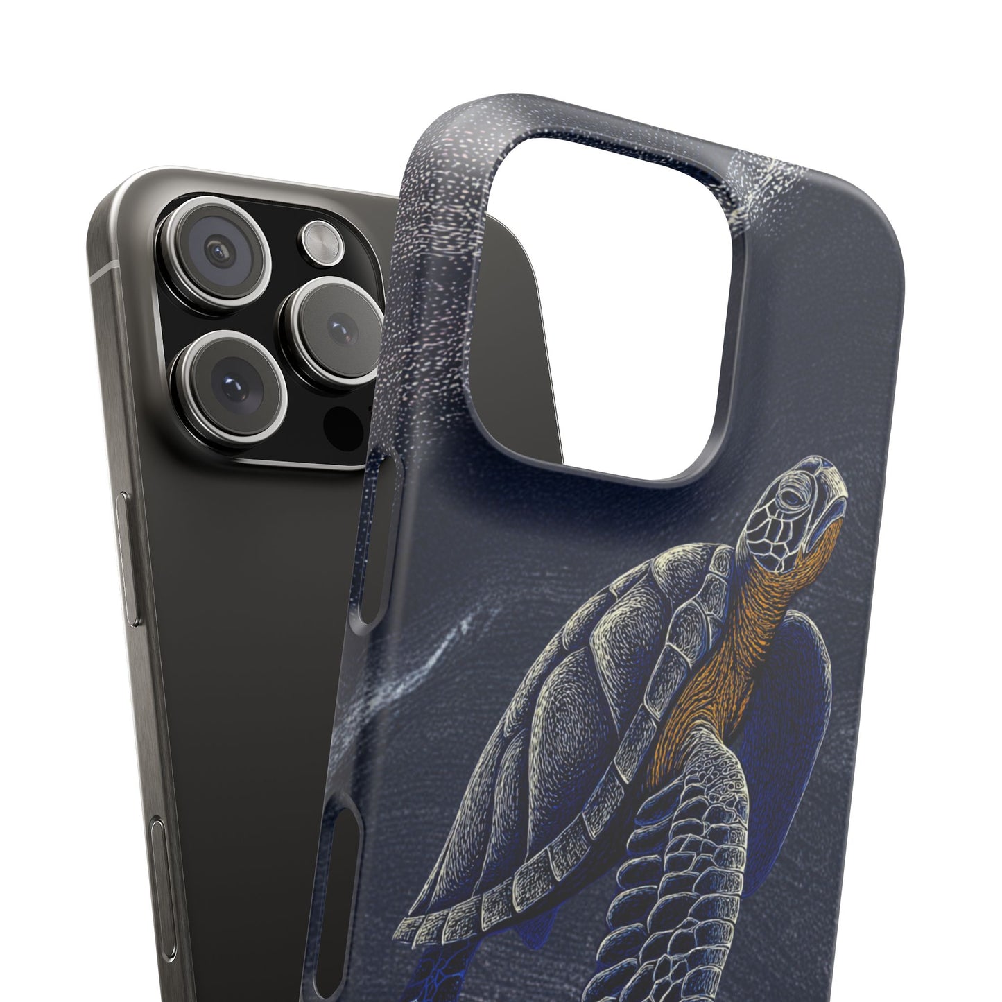 Marine Turtle Snap Case for Nature Lovers Phone Covers For Iphones and Samsungs Customization
