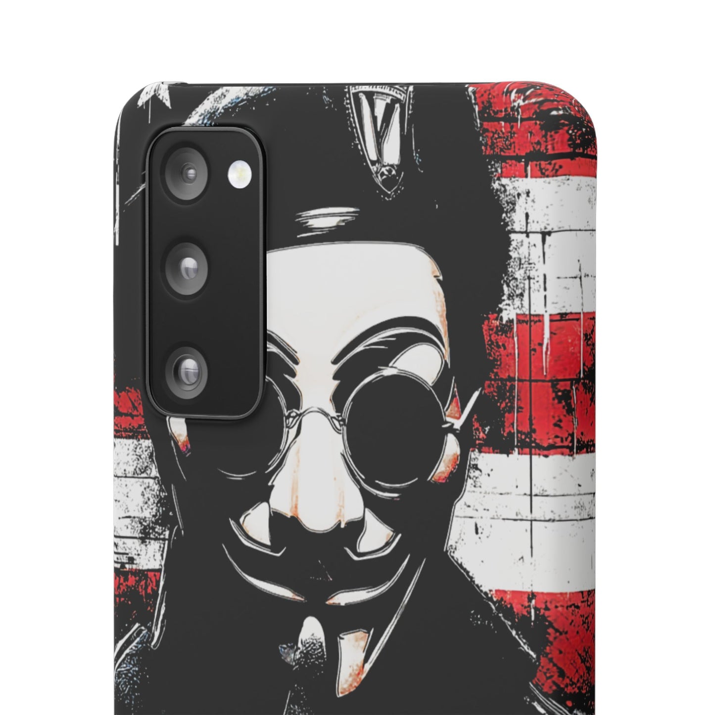 Anonimous & Guy Fawkes Art Snap Case and Protective Phone Cover For iPhone and Samsung