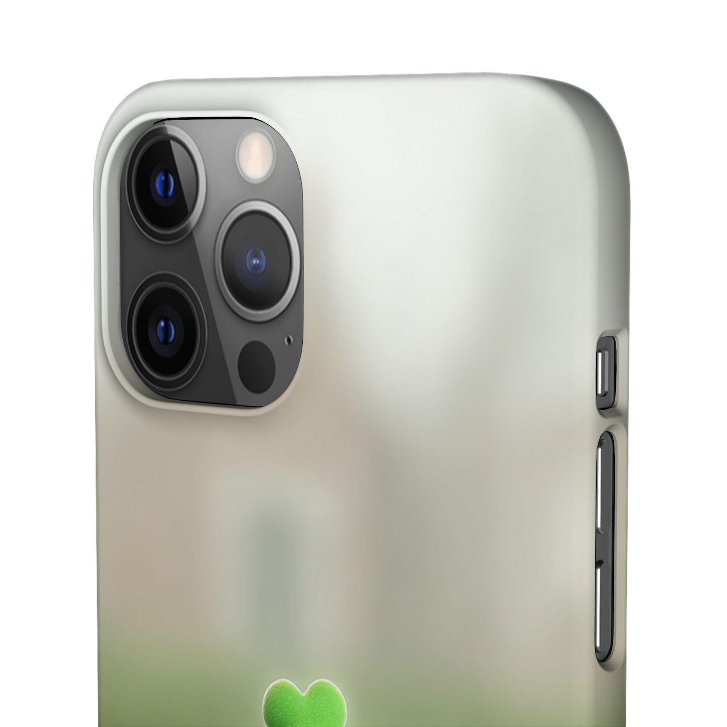 Cute Green Creature Phone Case, Snap Cases, Green Monster Phone Cover, Fun Phone Accessory, Playful Gift for Kids