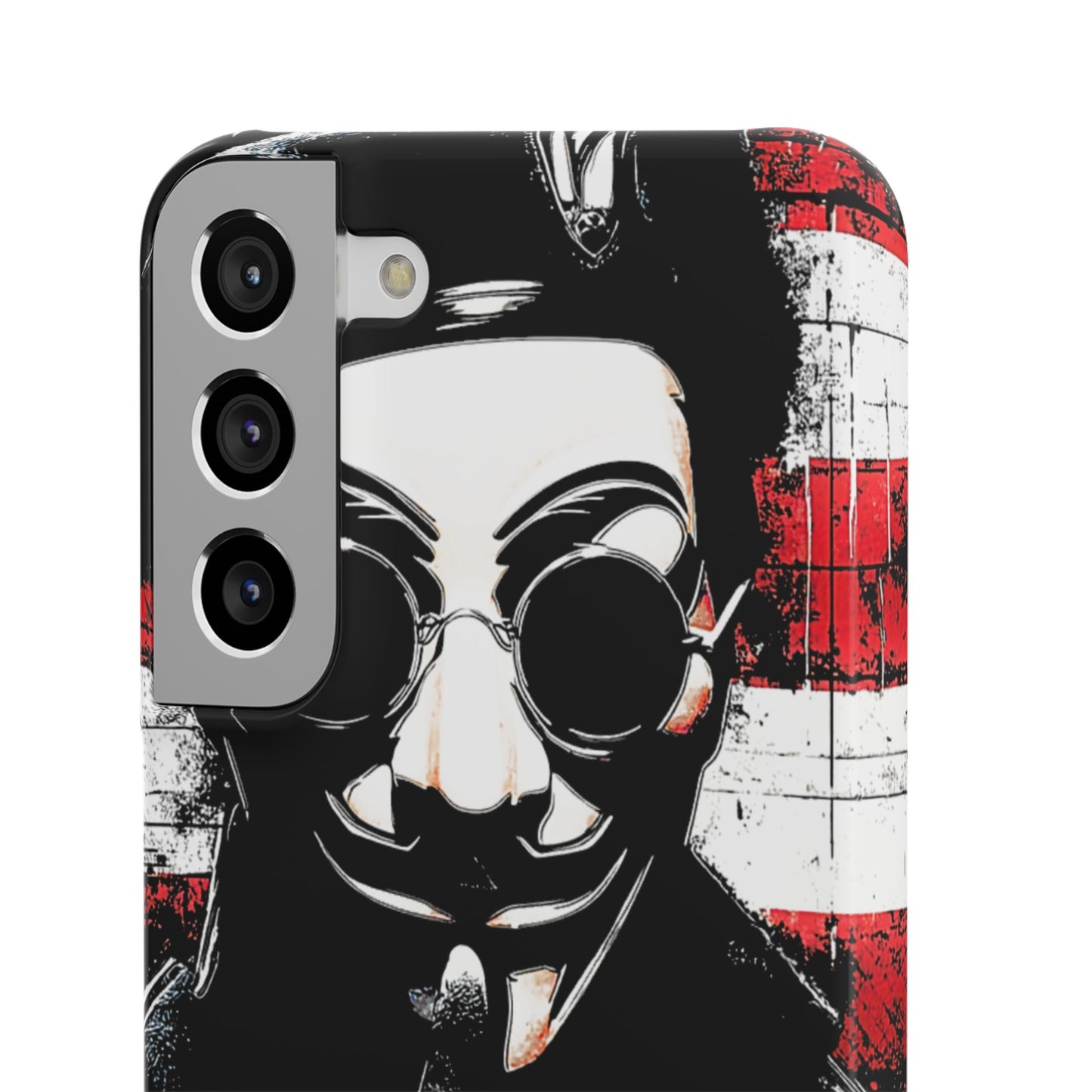 Anonimous & Guy Fawkes Art Snap Case and Protective Phone Cover For iPhone and Samsung