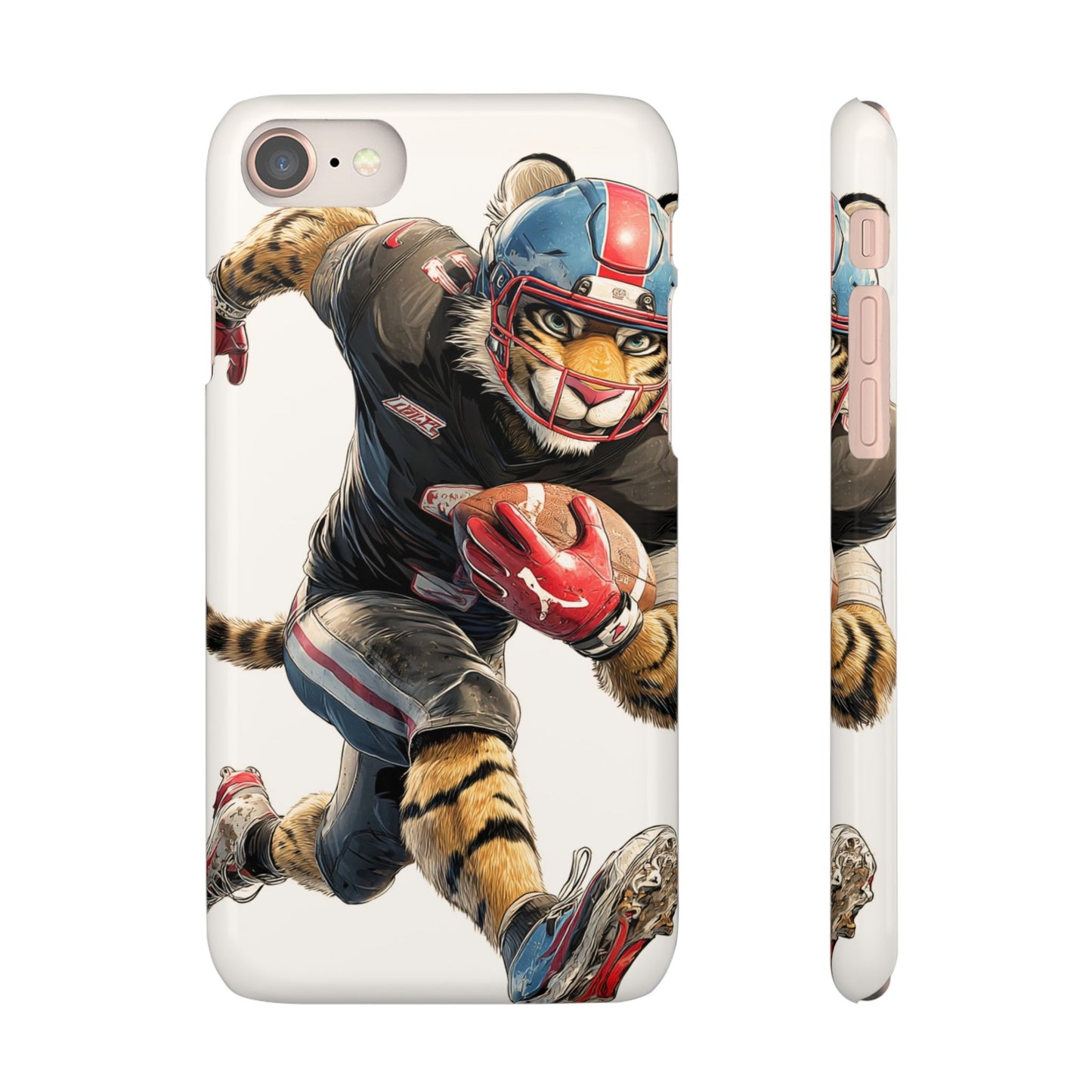 Sporty Animal Snap Cases for Phone, Unique Art, Gift for Sports Lovers, Fun Design for Gamers, iPhone Accessories