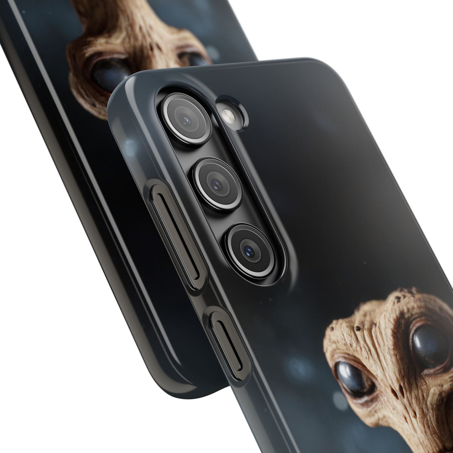 Alien Coffee Snap Case, Unique Phone Cover, Pop Culture Accessory, Gift for Sci-Fi Lovers, Customizable Phone Case