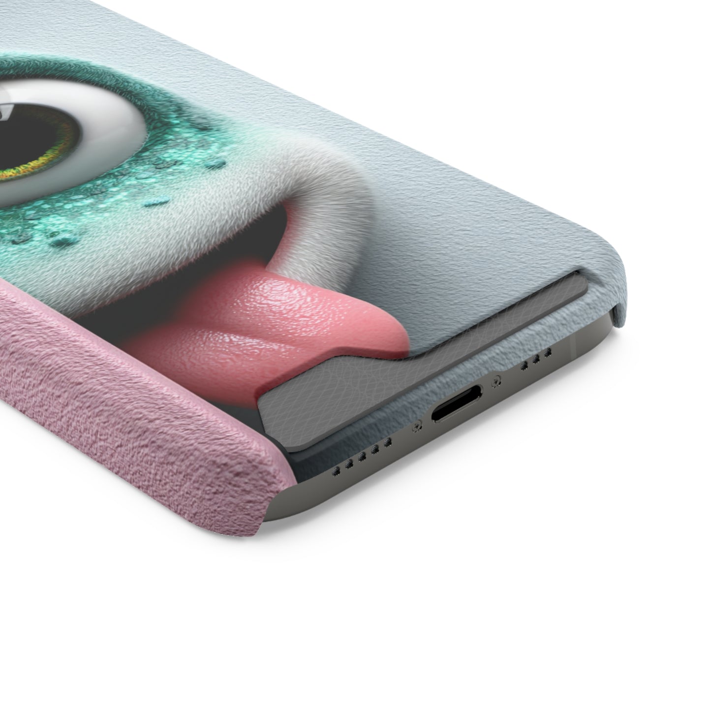 Funky Card Holder Phone Case - Whimsical Design, Cute Gift, Unique Accessories, Fun Mobile Cover, Stylish Phone Protection