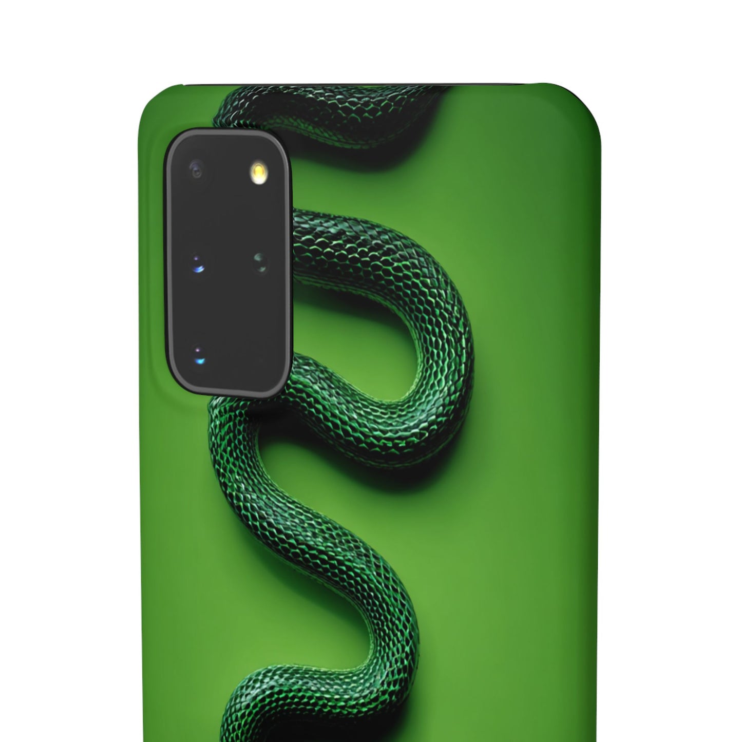 Green Snake Snap Case for iPhone, Stylish Phone Cover, Unique Gift, Trendy Accessory, Birthday, Nature Lover's Phone Case