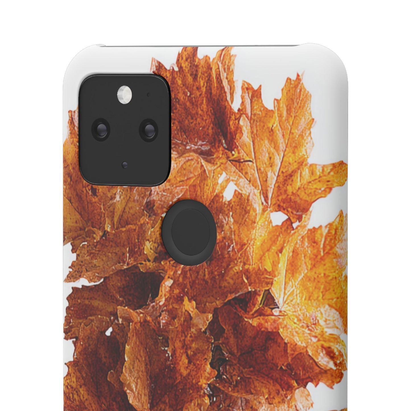 Autumn Leaf Phone Case | Fall Snap Cases, Phone Accessories, Nature Lover Gift, Seasonal Decor, Cozy Fall Vibes
