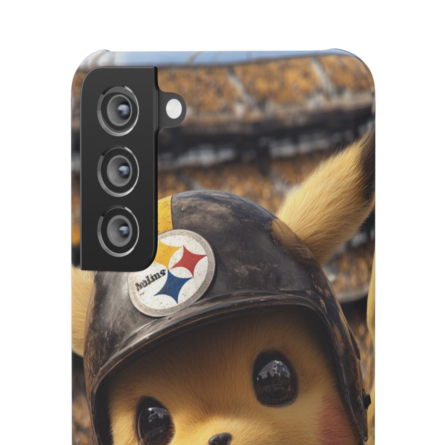 Fun Character Sports Snap Case, Phone Case, Fun Tech Accessory, Cute Gift for Gamers, Football Lovers, Kids.