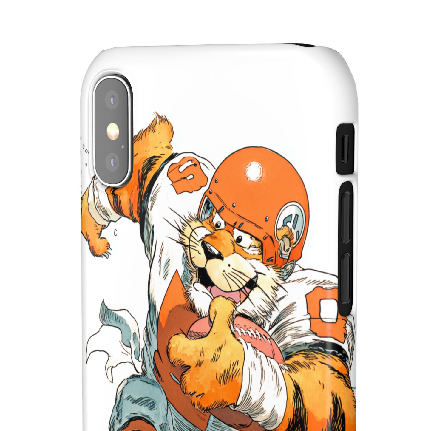 Cincinnati Bengals Snap Cases, Football Fans Phone Case, Tiger Cartoon Art Design, Football Lover Gift, Protective Phone Cover
