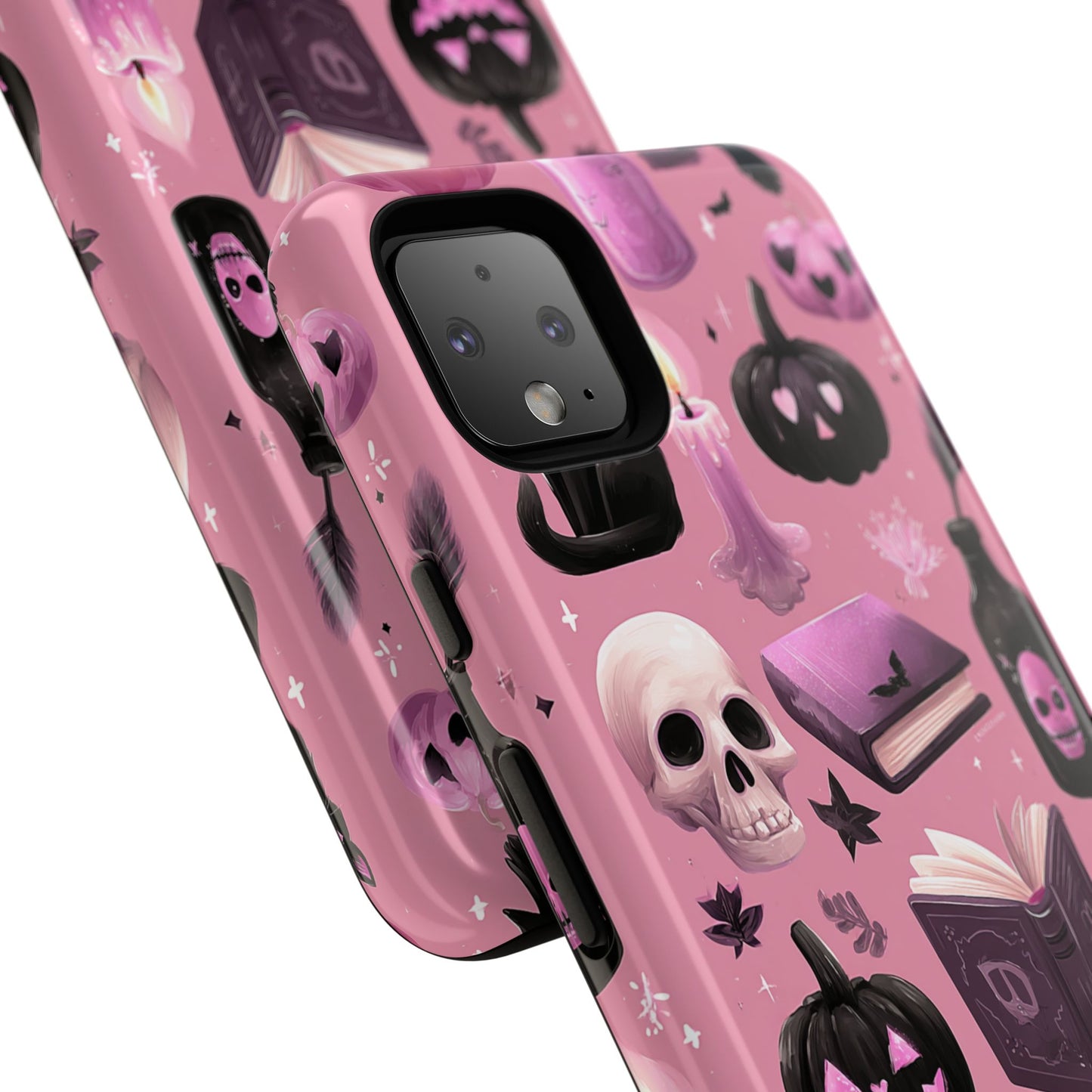 Spooky Phone Case - Halloween Design, Cute Costume Accessory, Fall Decor, Gift for Cat Lovers, Witchy Vibes, Trick or Treat