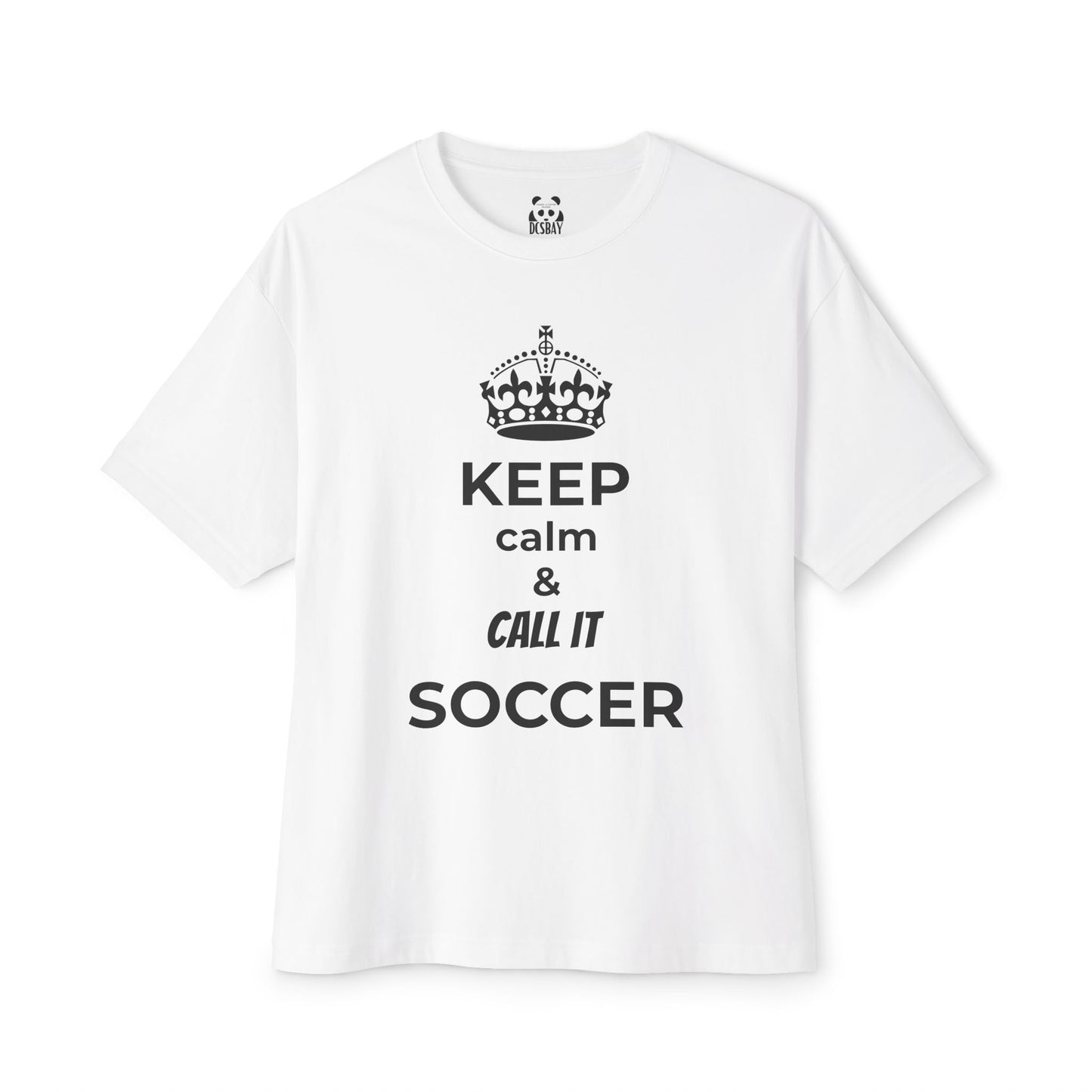 SOCCER Unisex Oversized Boxy Tee