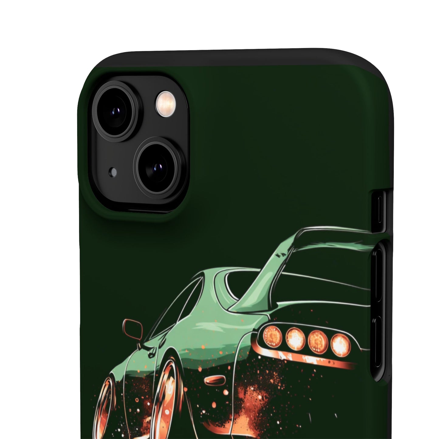 A80 MK4 Green Supra Art Snap Case and Protective Phone Cover For iPhone and Samsung