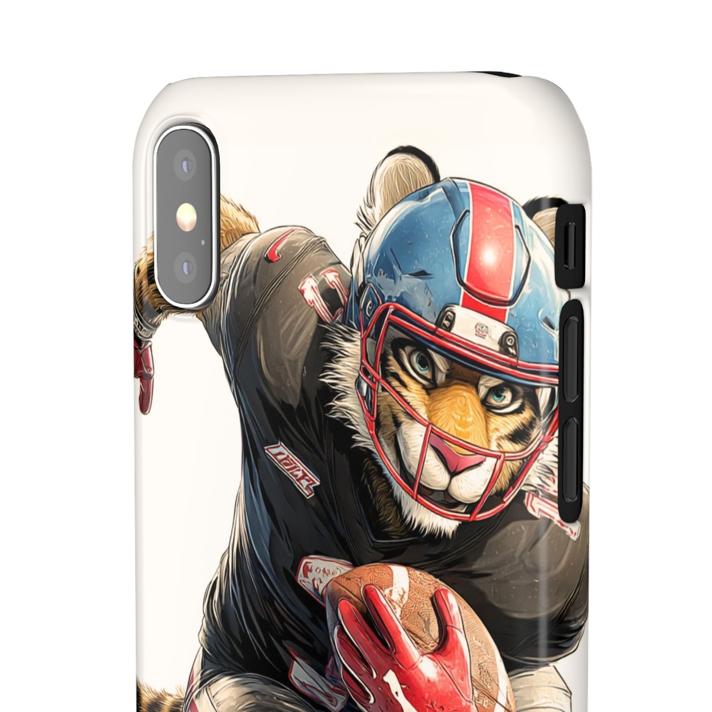 Sporty Animal Snap Cases for Phone, Unique Art, Gift for Sports Lovers, Fun Design for Gamers, iPhone Accessories