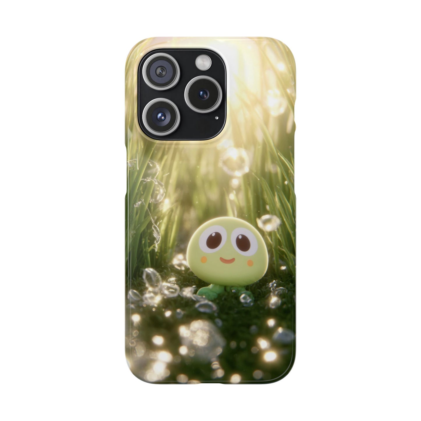 Cute Nature-Inspired Snap Case, Cartoon Phone Cover, Eco-Friendly Gift, Fun Accessory, Personalized Phone Case, Nature Lover's Gift