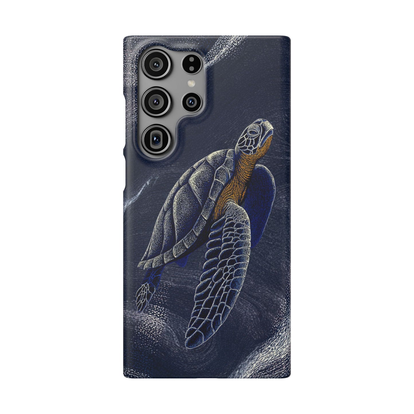 Marine Turtle Snap Case for Nature Lovers Phone Covers For Iphones and Samsungs Customization