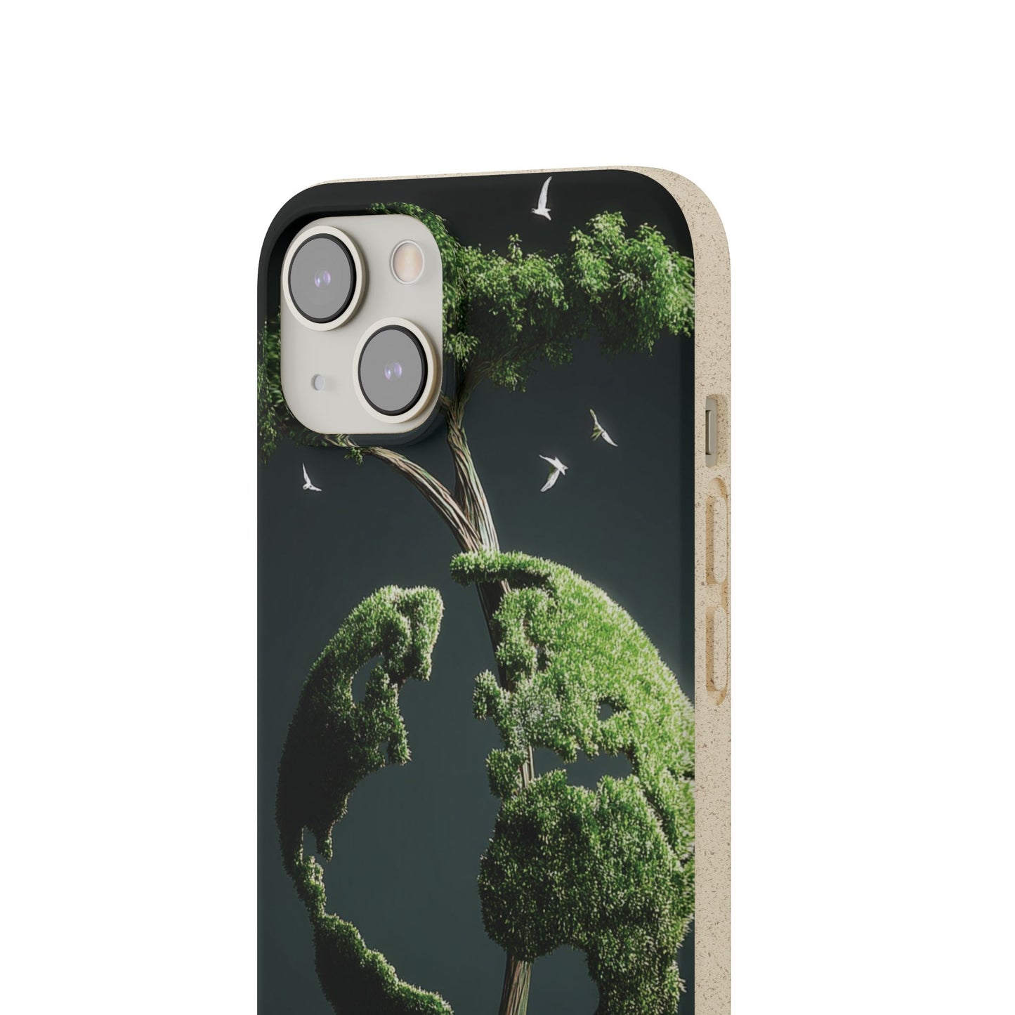 Eco-Friendly Phone Case with Nature Design, Sustainable iPhone Cover, Biodegradable Cellphone Accessories, Green Earth Gift, Earth Day [...]