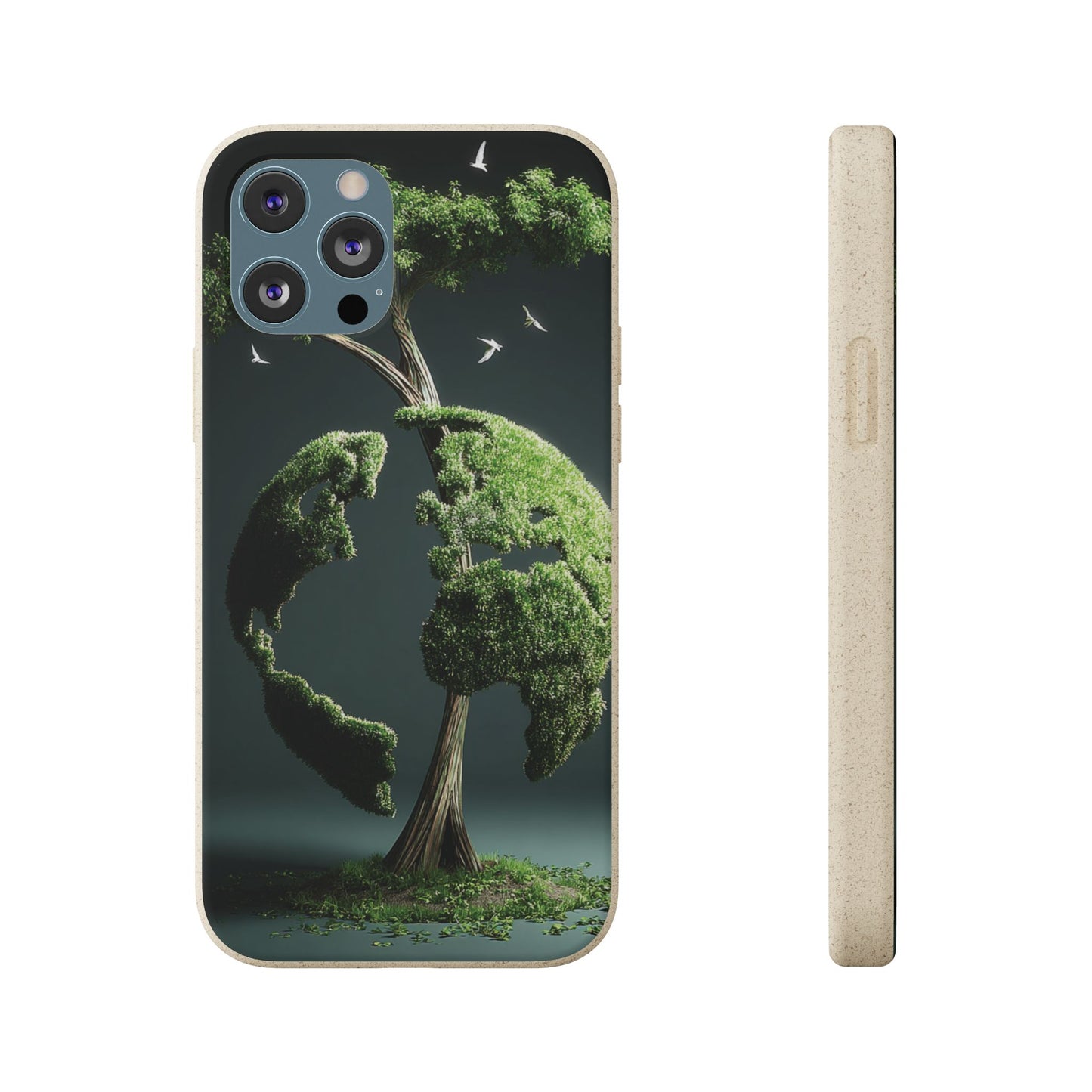 Eco-Friendly Phone Case with Nature Design, Sustainable iPhone Cover, Biodegradable Cellphone Accessories, Green Earth Gift, Earth Day [...]