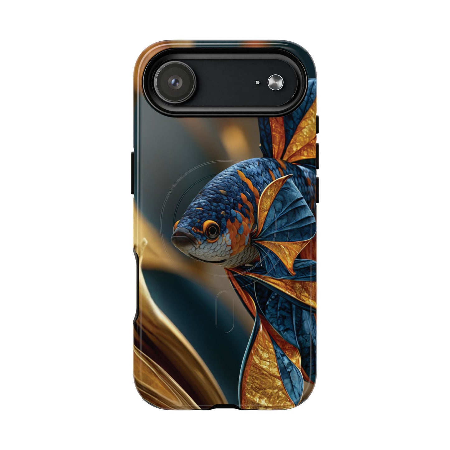 Koi Fish Tough Magnetic Phone Case — Protective Artistic Fish Design