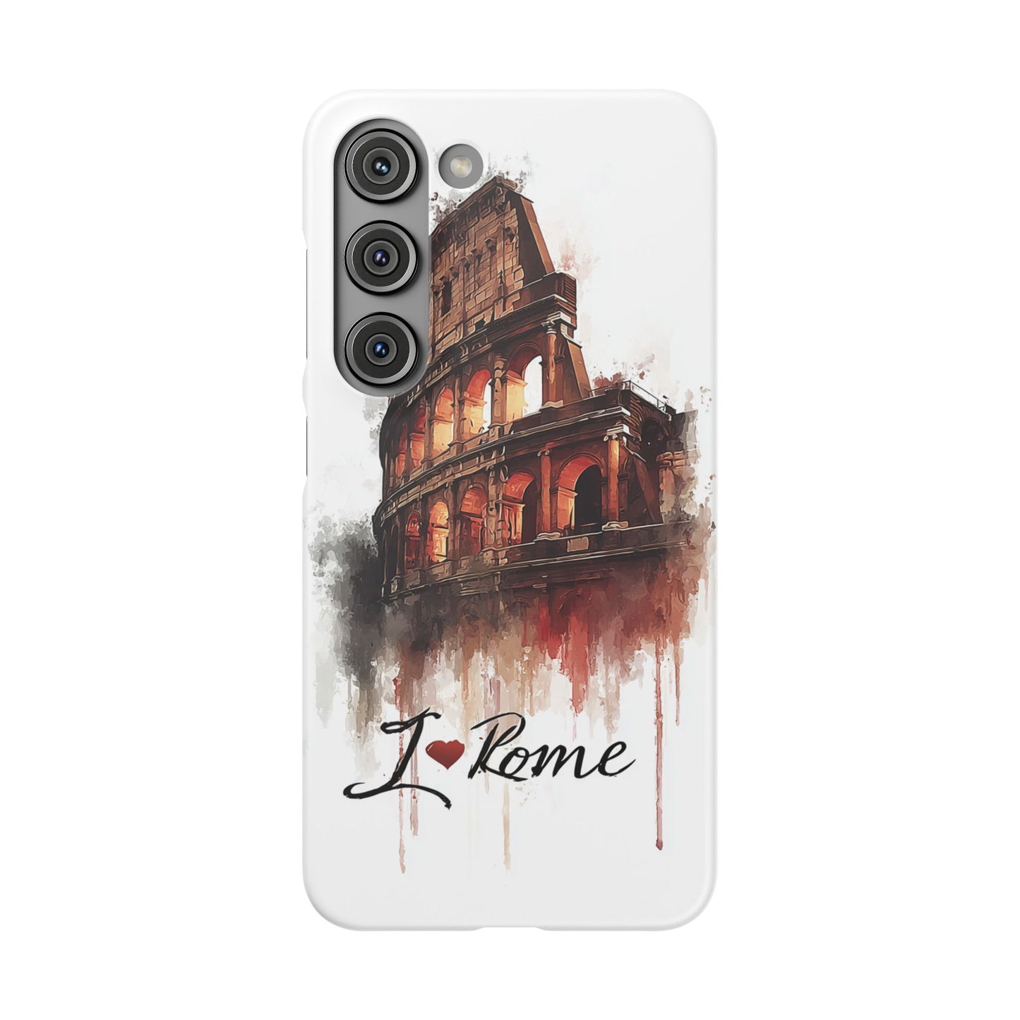 I Love Rome Snap Cases, Urban Phone Covers, Travel Accessories, Gift for Travelers, City Love Merch