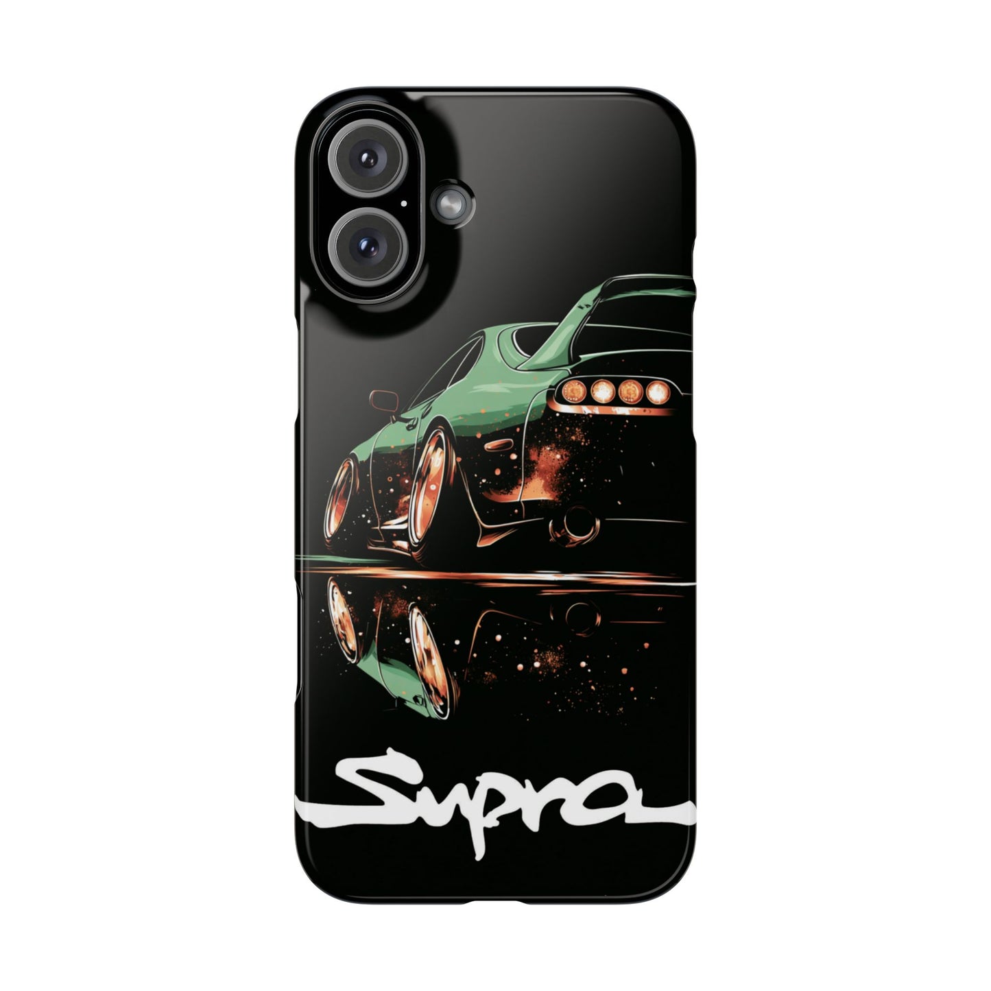 A80 MK4 Green Supra Art Snap Case and Protective Phone Cover For iPhone and Samsung