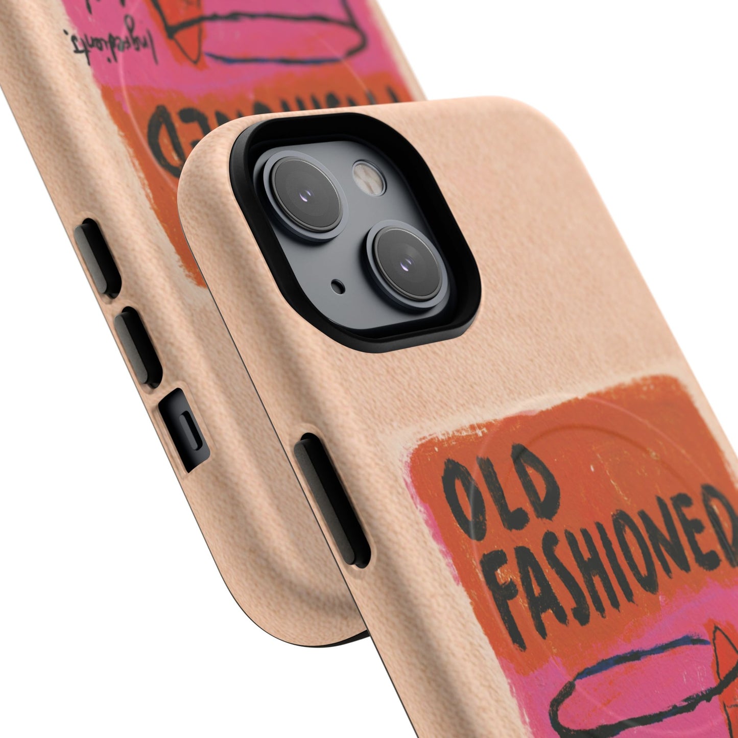 Old Fashioned Phone Case — Retro Cocktail iPhone Magnetic Case