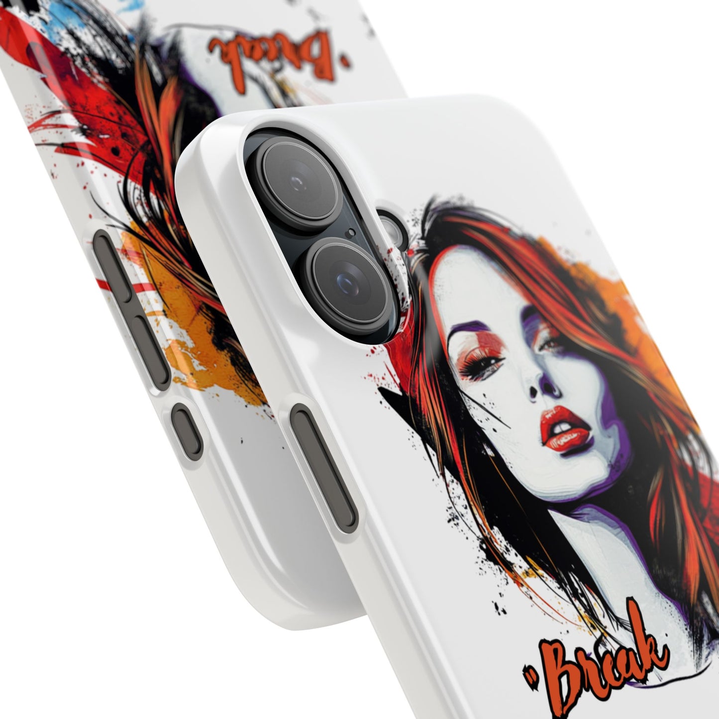 Empowering Art Snap Cases, Phone Cover, Break the Chains of Silence, Unique Gift, Inspirational Tech Accessories