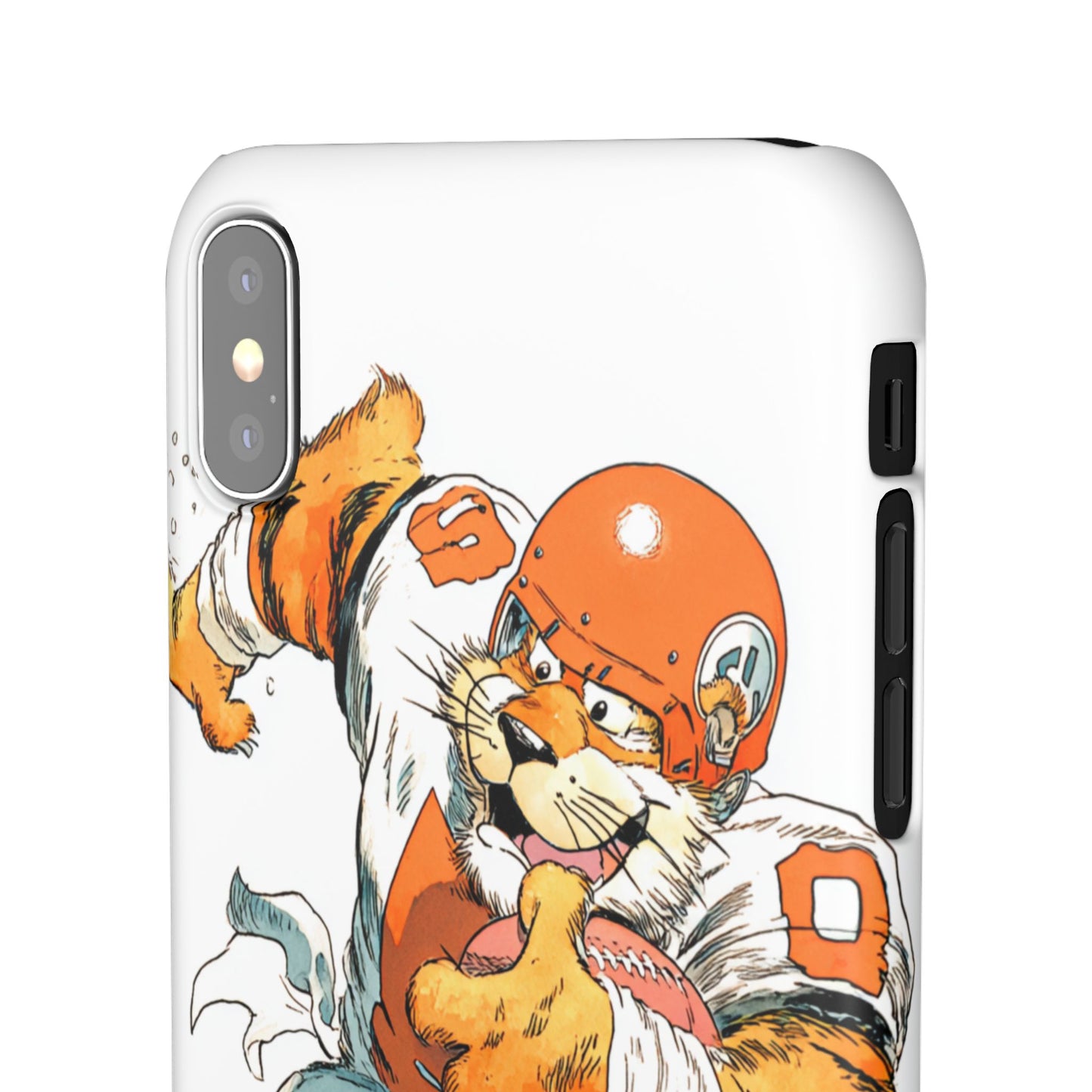 Cincinnati Bengals Snap Cases, Football Fans Phone Case, Tiger Cartoon Art Design, Football Lover Gift, Protective Phone Cover