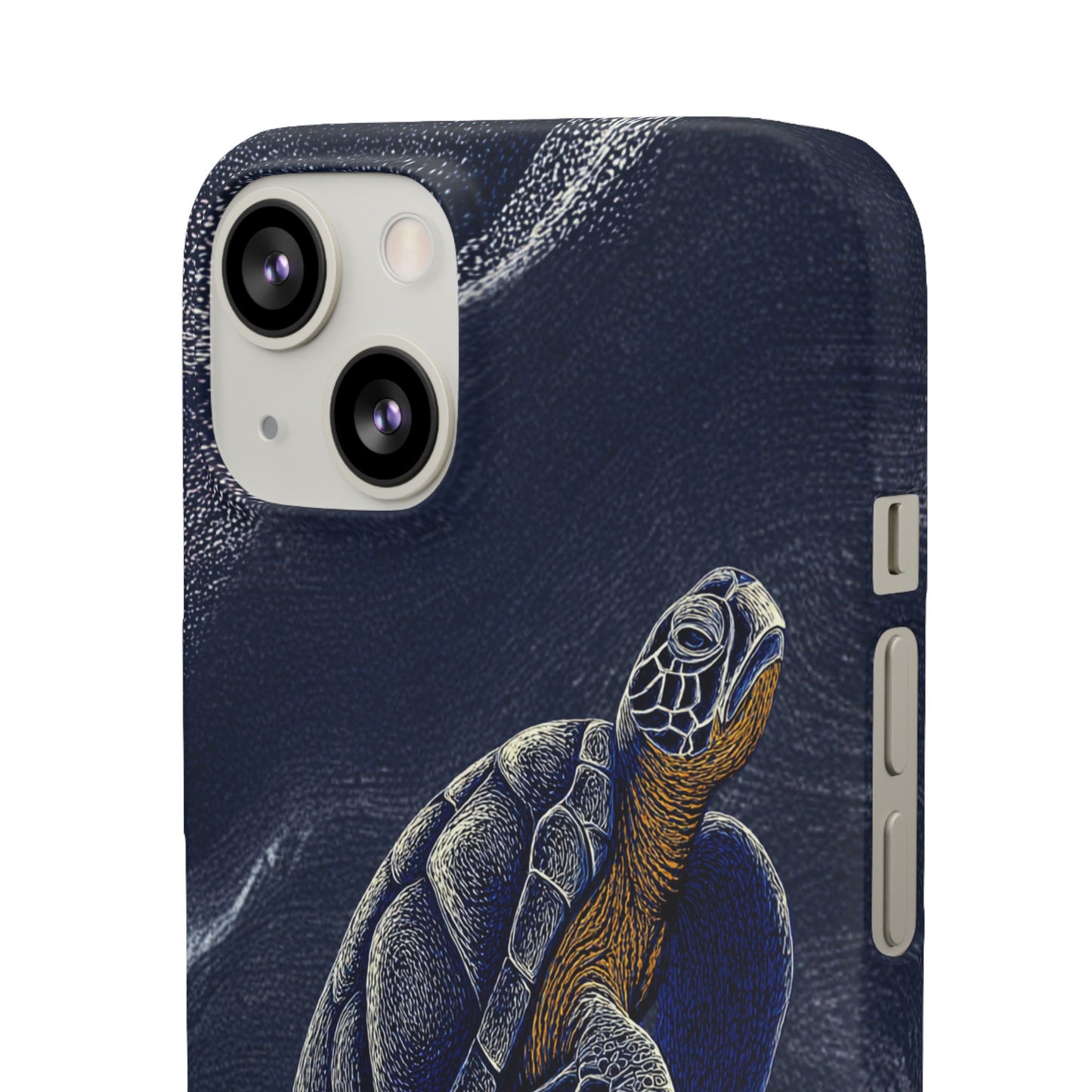 Marine Turtle Snap Case for Nature Lovers Phone Covers For Iphones and Samsungs Customization