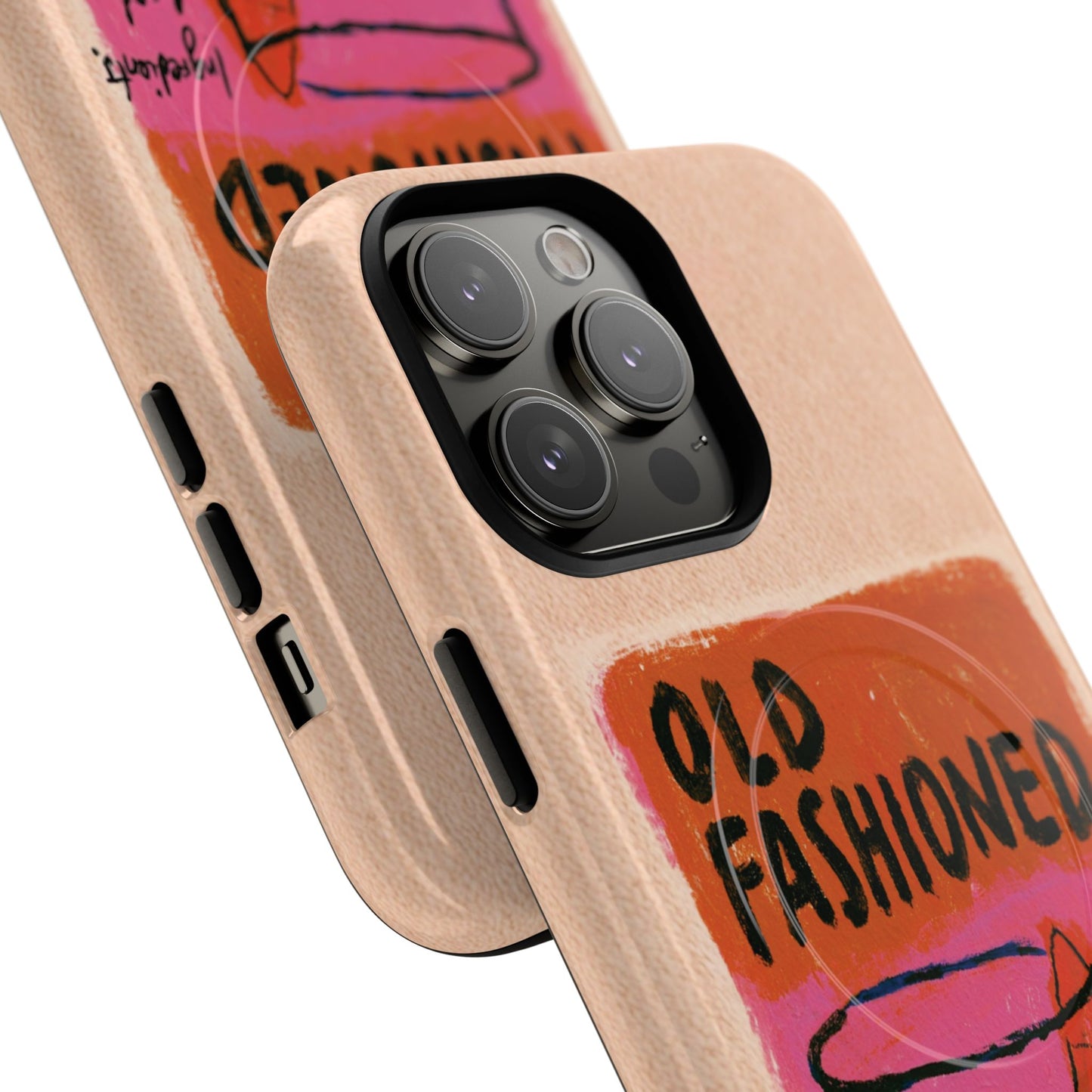 Old Fashioned Phone Case — Retro Cocktail iPhone Magnetic Case