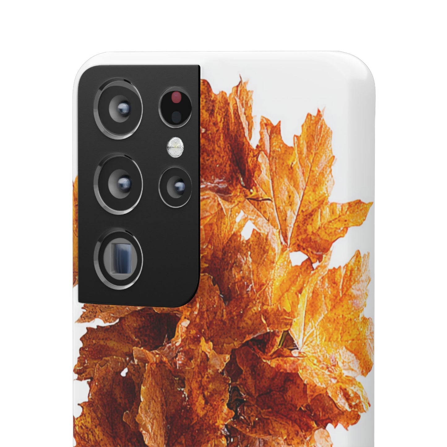 Autumn Leaf Phone Case | Fall Snap Cases, Phone Accessories, Nature Lover Gift, Seasonal Decor, Cozy Fall Vibes