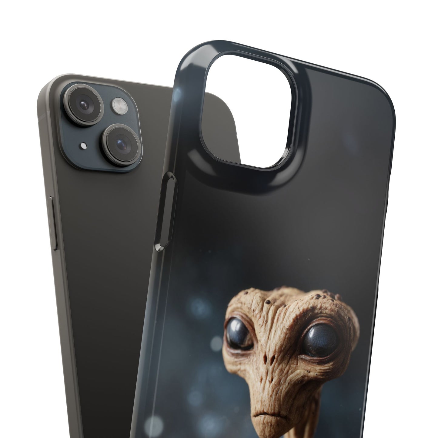 Alien Coffee Snap Case, Unique Phone Cover, Pop Culture Accessory, Gift for Sci-Fi Lovers, Customizable Phone Case