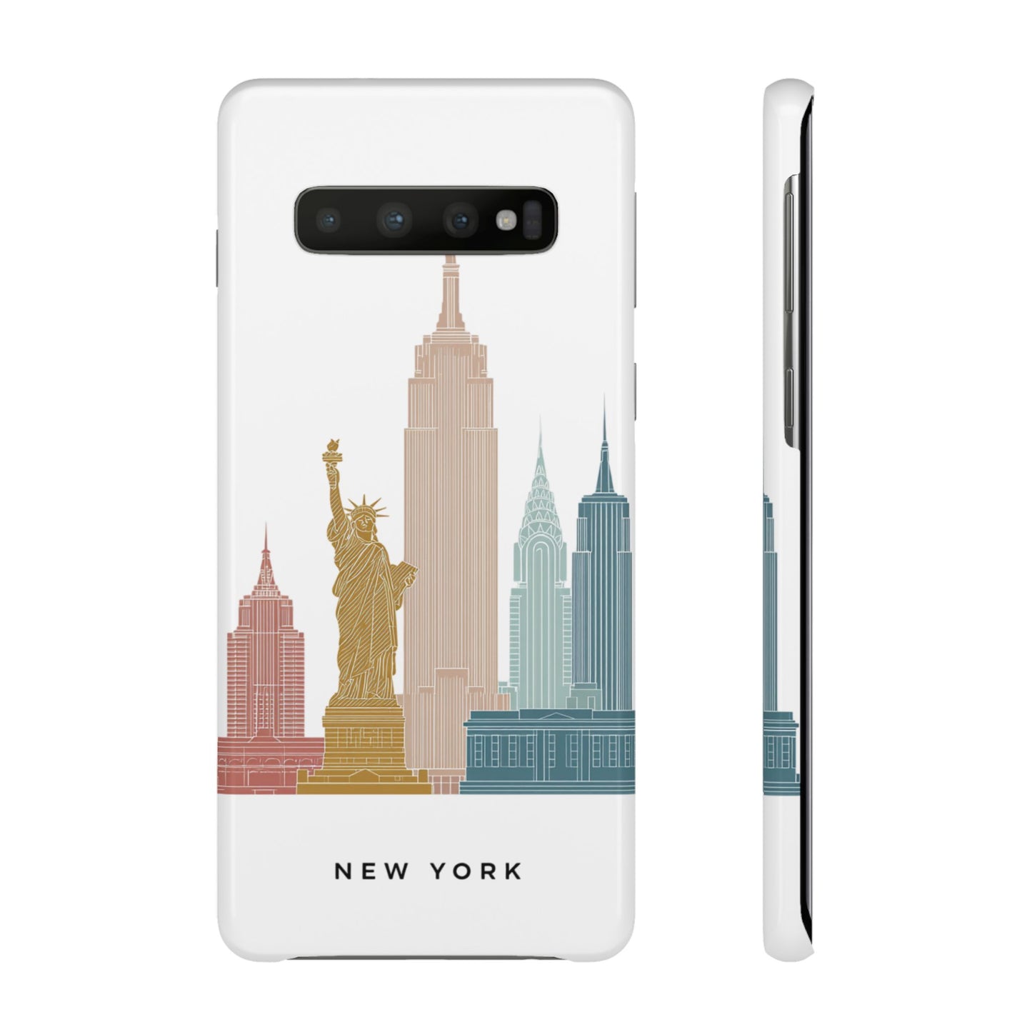 Stylish New York Snap Case, Urban Phone Cover, Cityscape Phone Case, Gift for Travelers, Trendy Protective Case