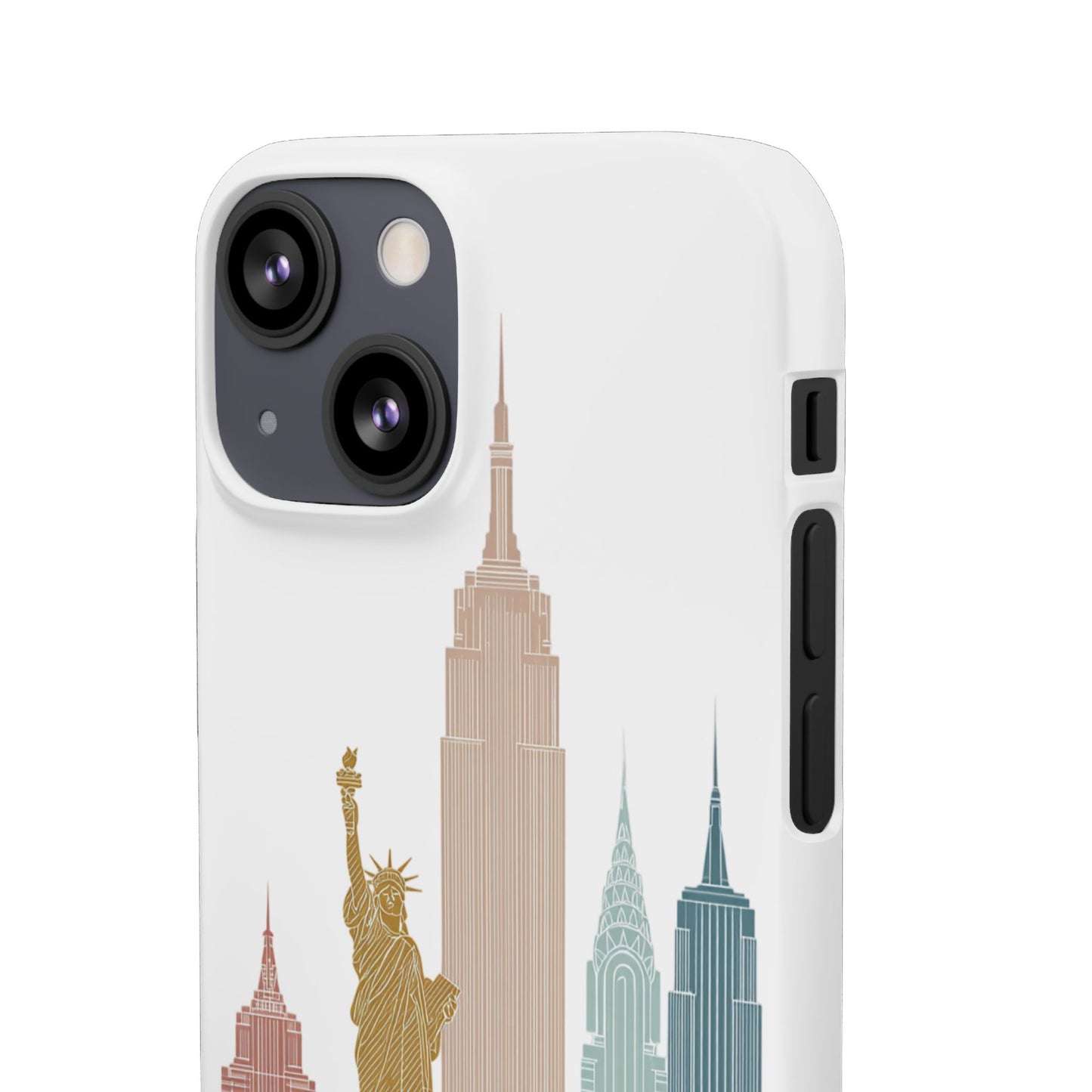 Stylish New York Snap Case, Urban Phone Cover, Cityscape Phone Case, Gift for Travelers, Trendy Protective Case