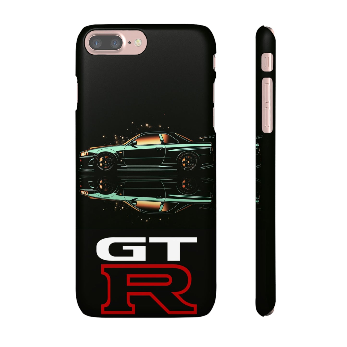 Green Skyleine R34 GTR Art Snap Case and Protective Phone Cover For iPhone and Samsung