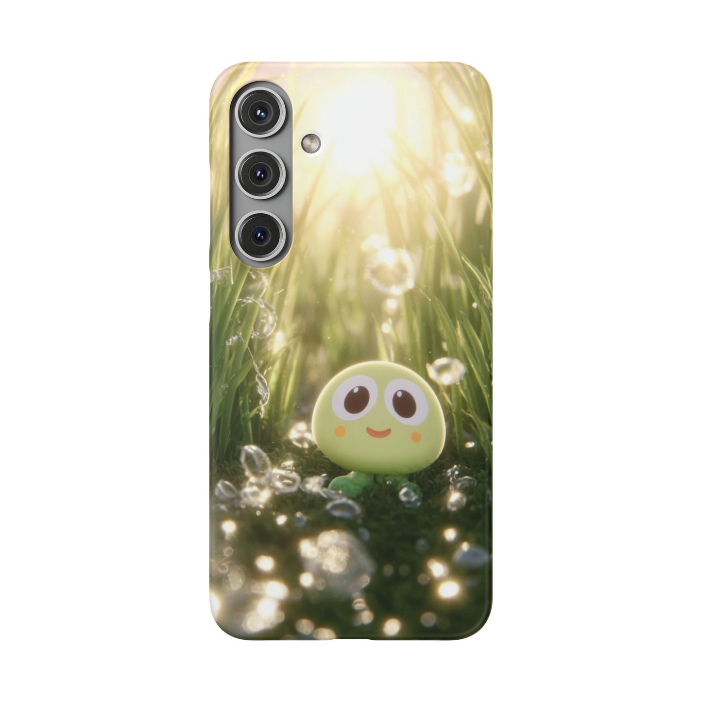 Cute Nature-Inspired Snap Case, Cartoon Phone Cover, Eco-Friendly Gift, Fun Accessory, Personalized Phone Case, Nature Lover's Gift
