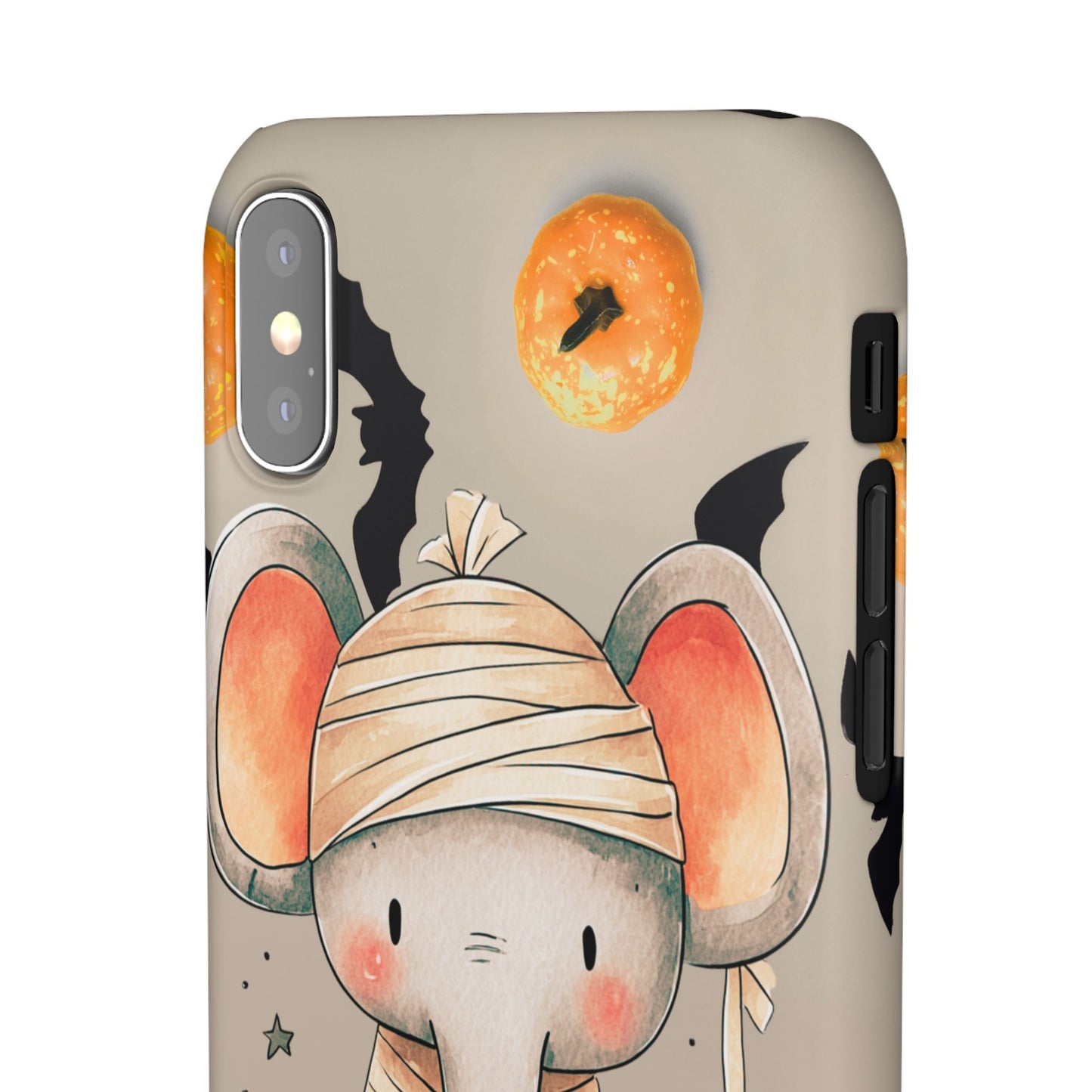 Halloween Vibe Elephant Snap Case for iPhone and Samsung
