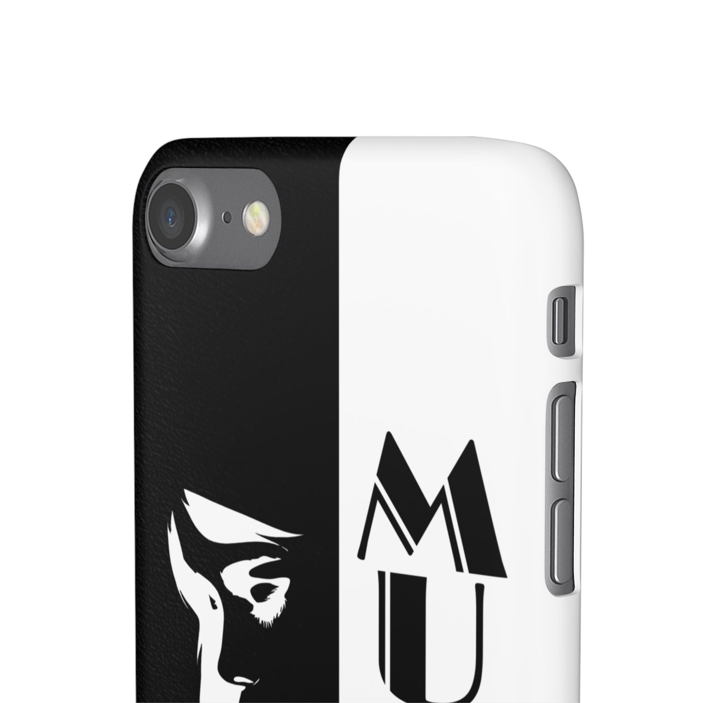 Black And White Bold Muse Snap Case Cover for iPhone and Samsung
