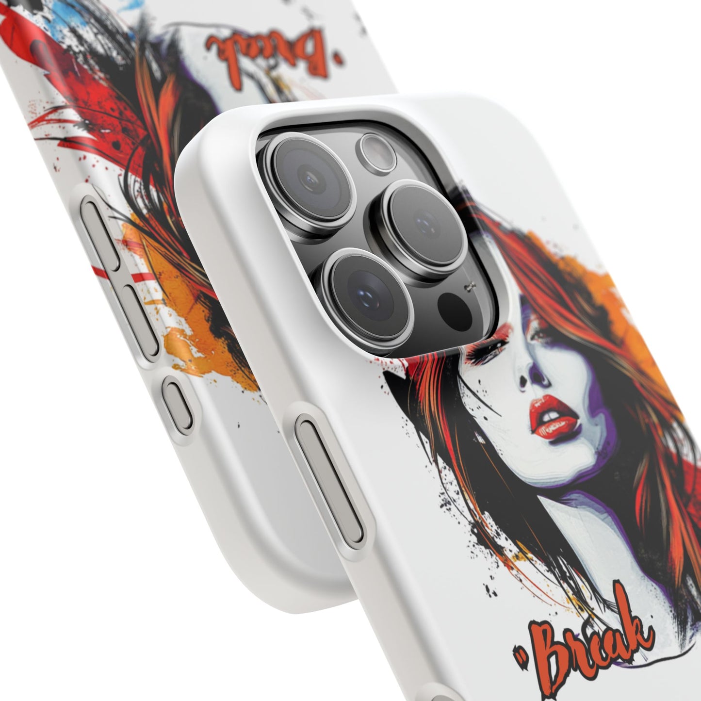 Empowering Art Snap Cases, Phone Cover, Break the Chains of Silence, Unique Gift, Inspirational Tech Accessories